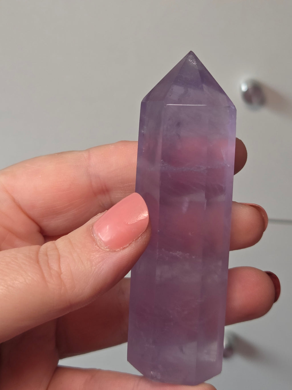 Amethyst crystal tower