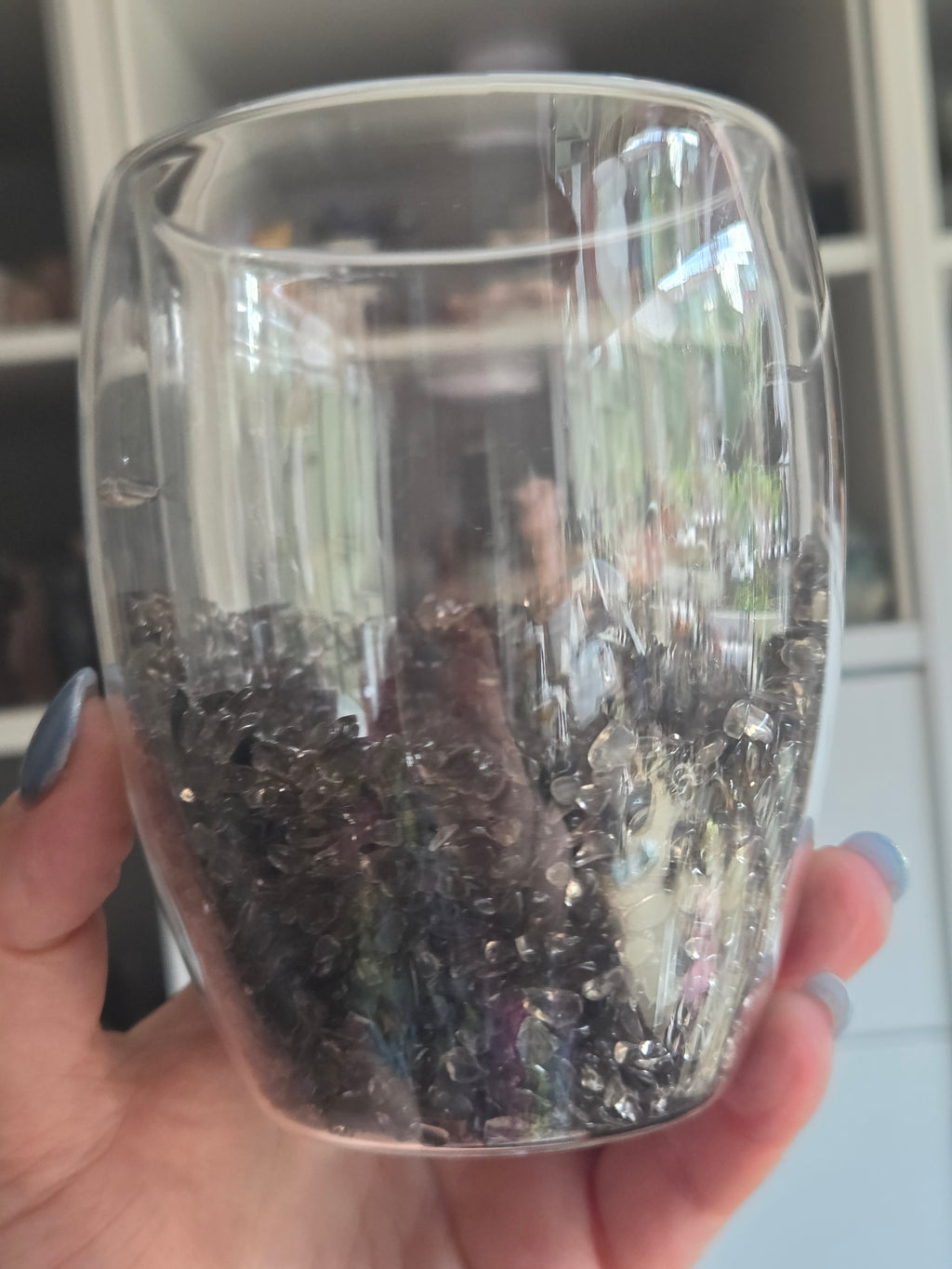 Crystal chip glasses