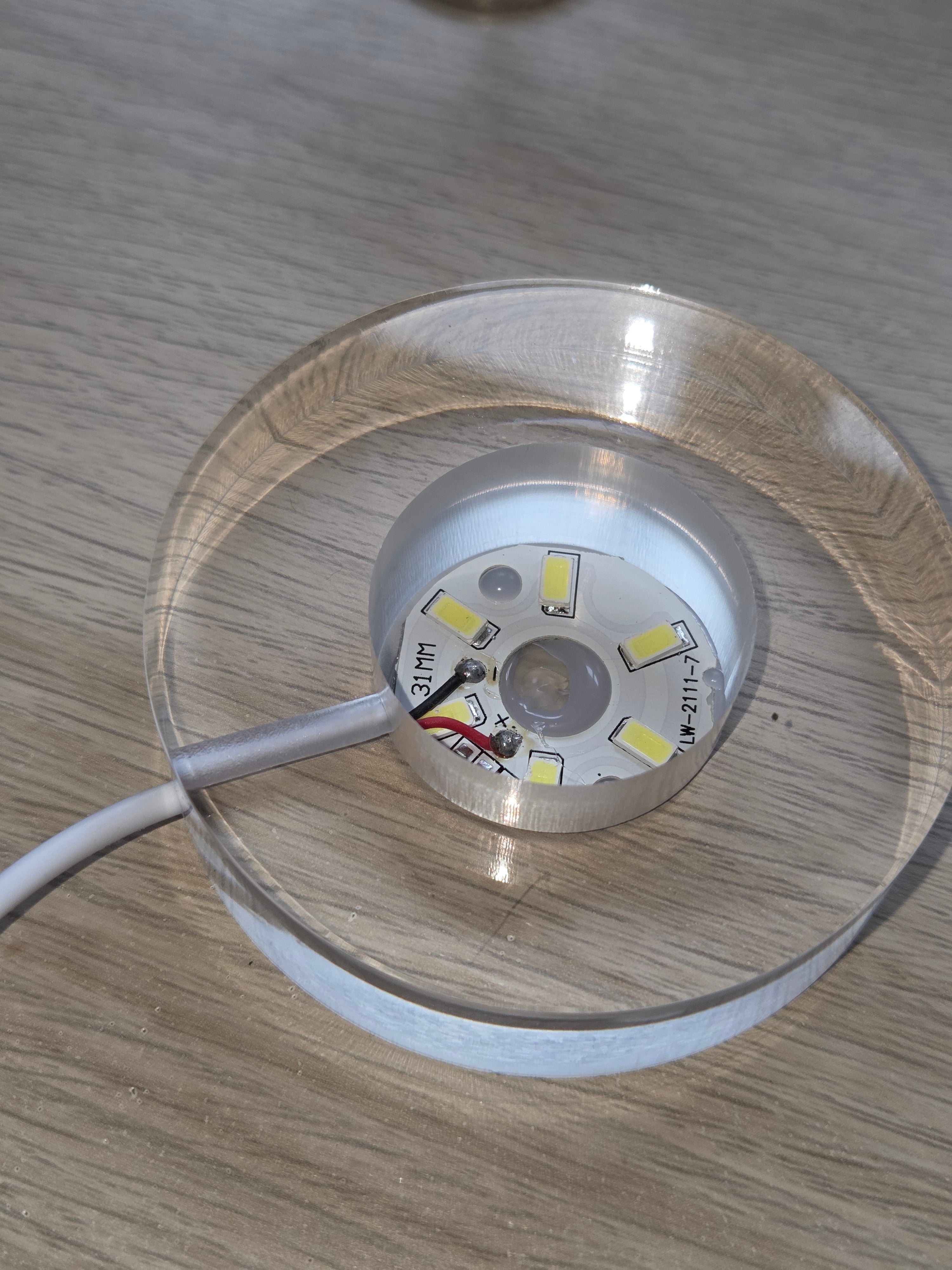 USB Acrylic light stand