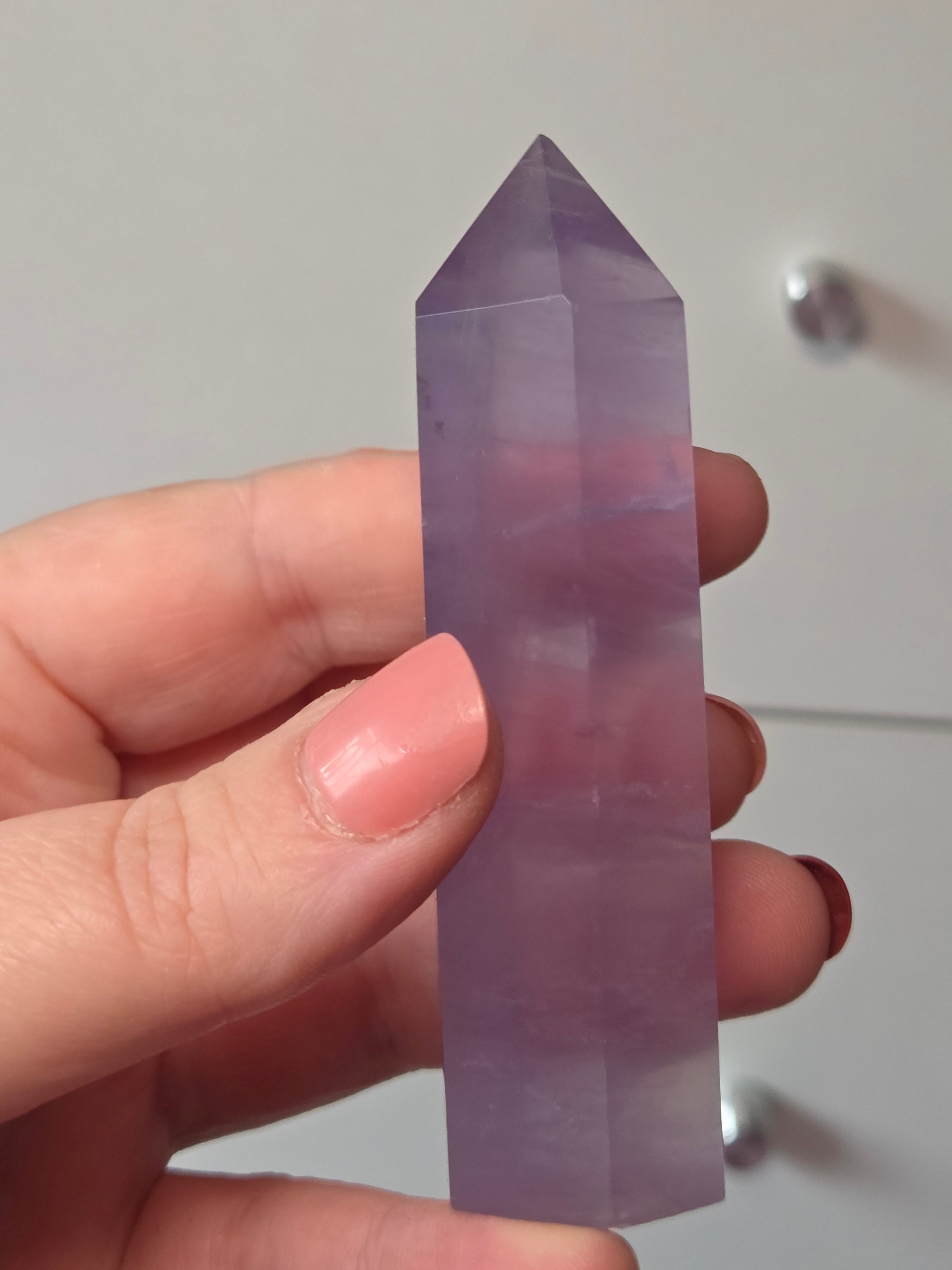 Amethyst crystal tower