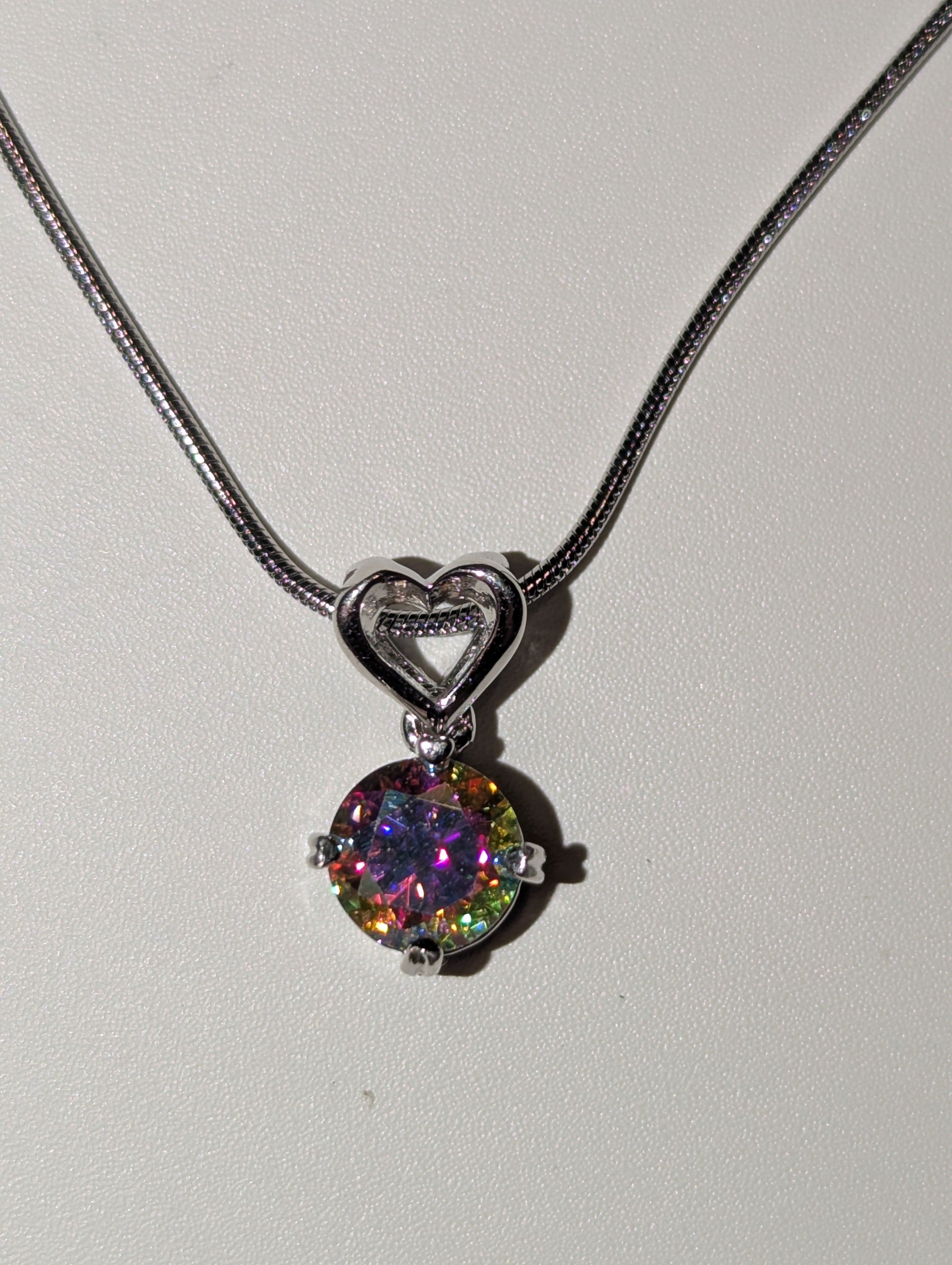 Moissanite diamond S295 necklace