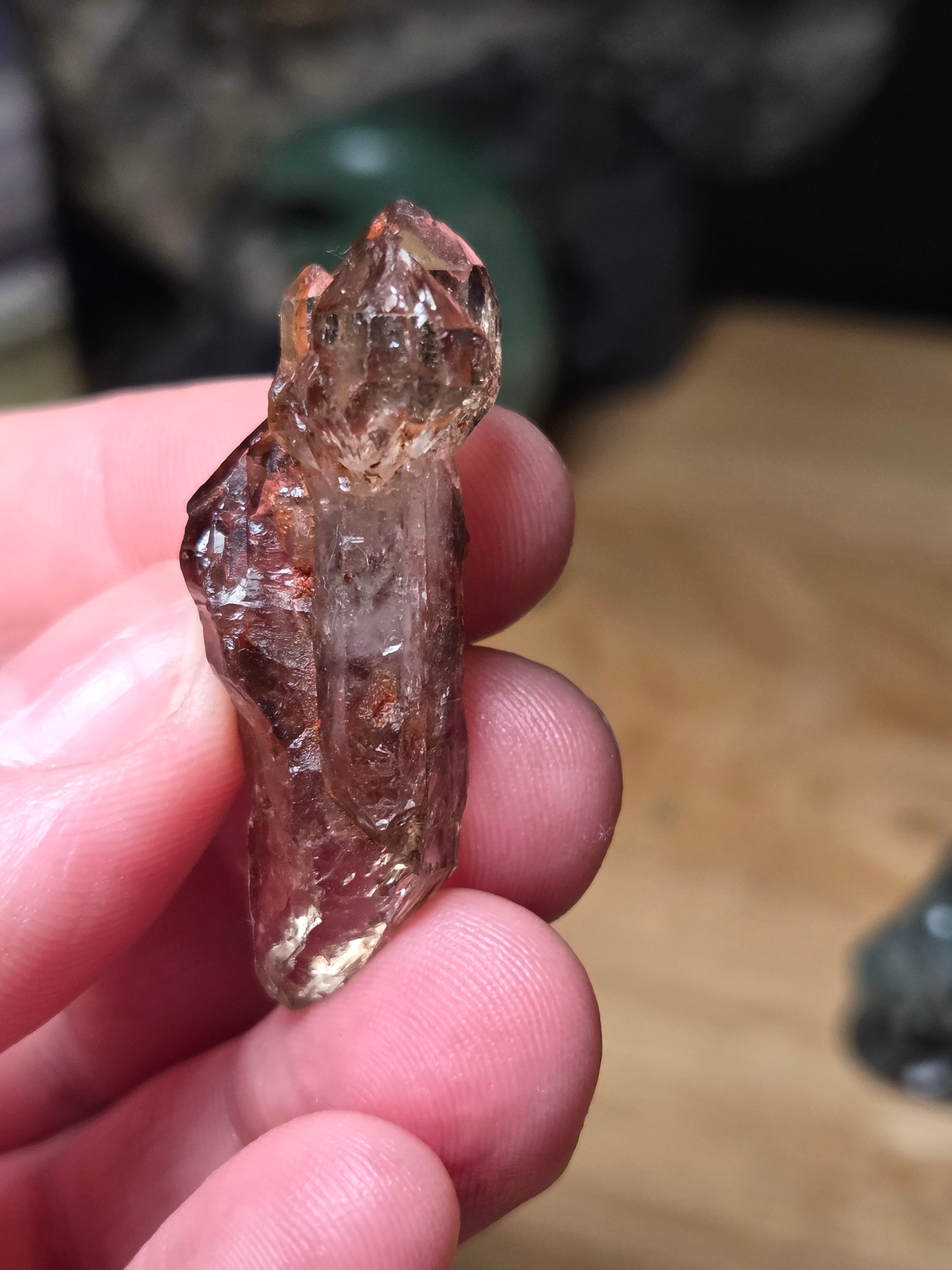 Petroleum crystal specimen