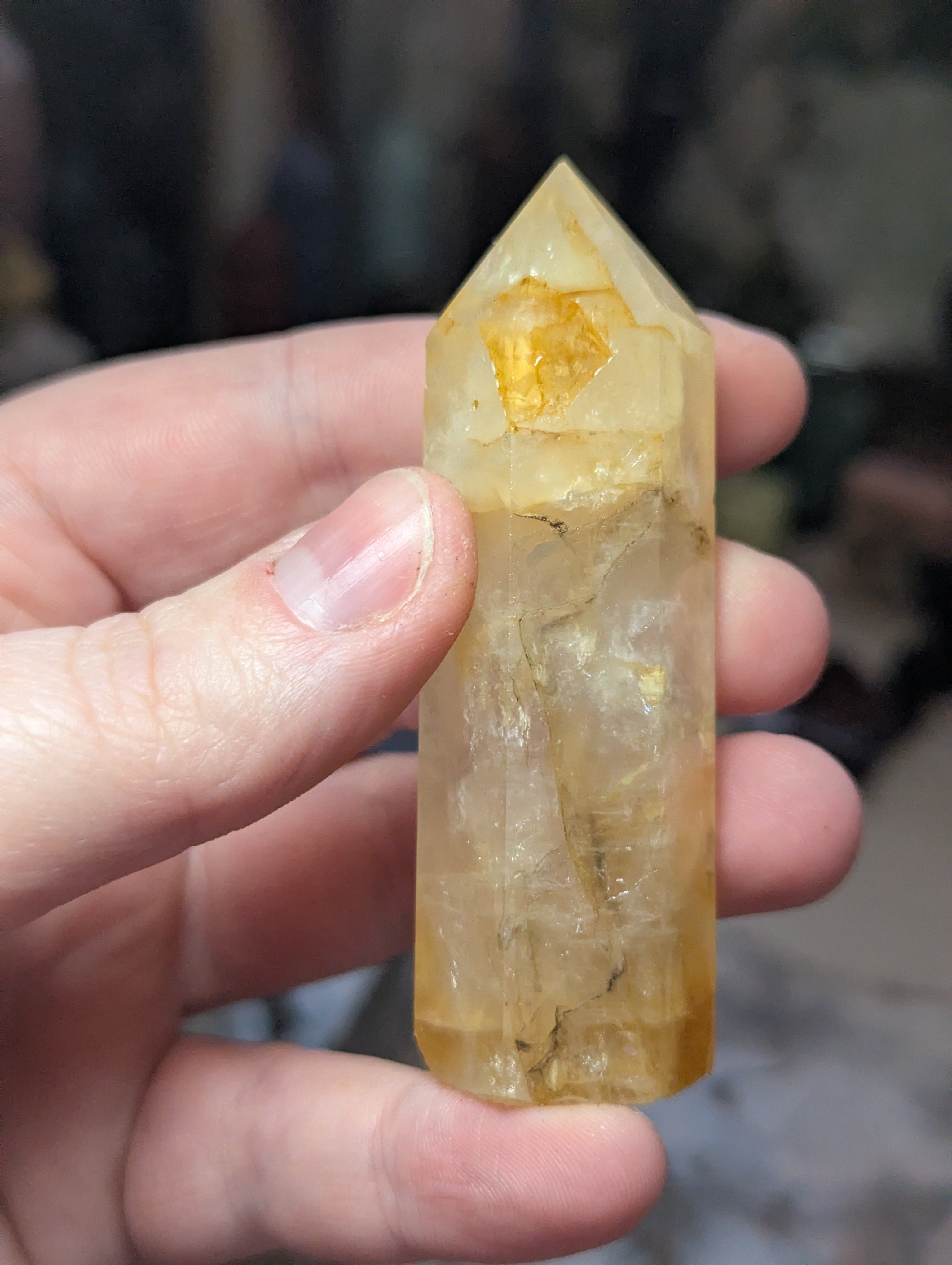 Golden healer crystal tower