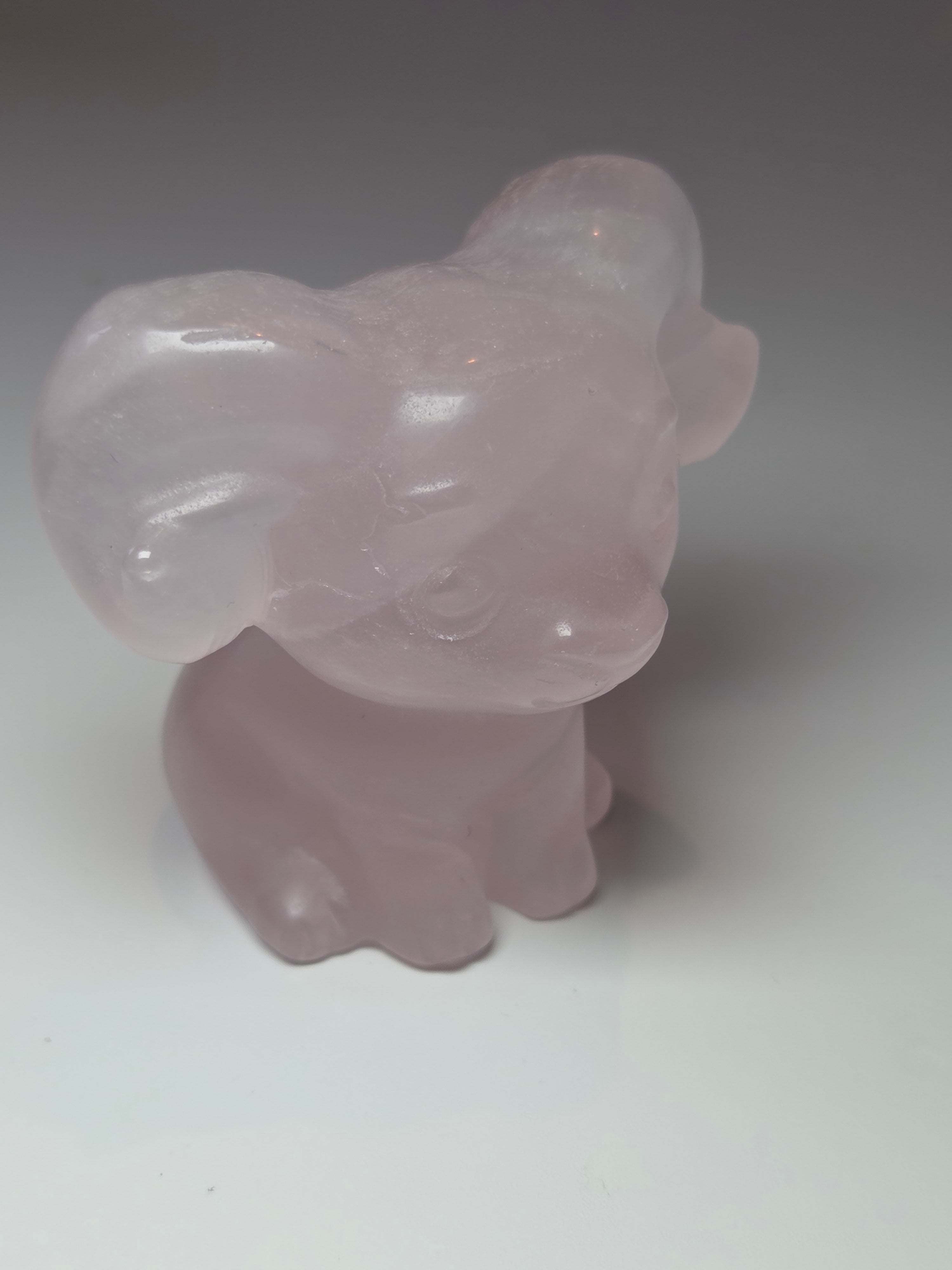 Rose carving crystal ram carving