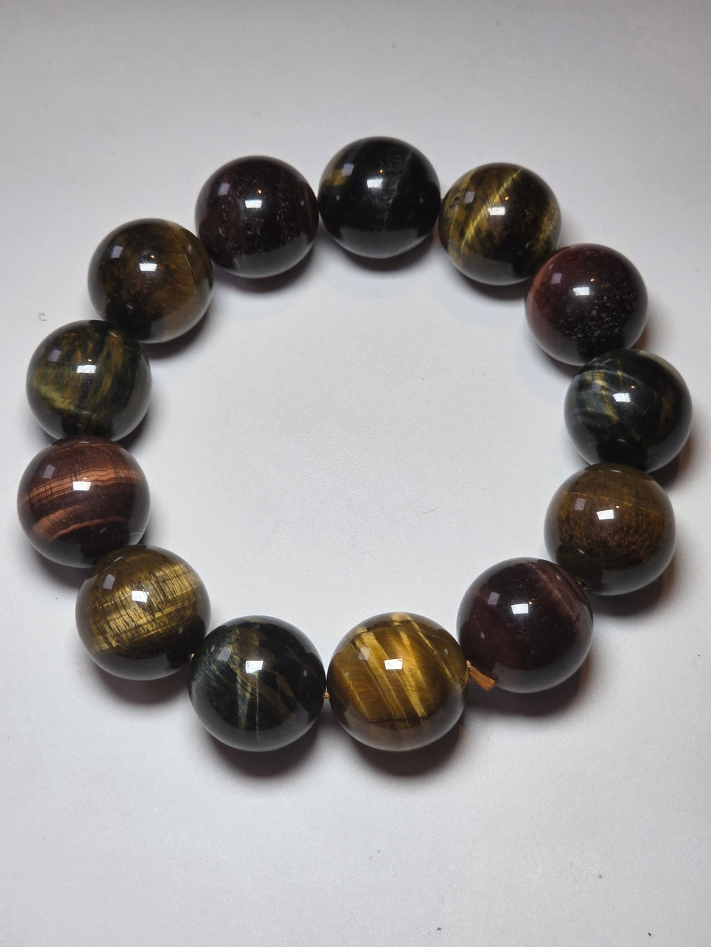 Large tigers eye  crystal bracelet