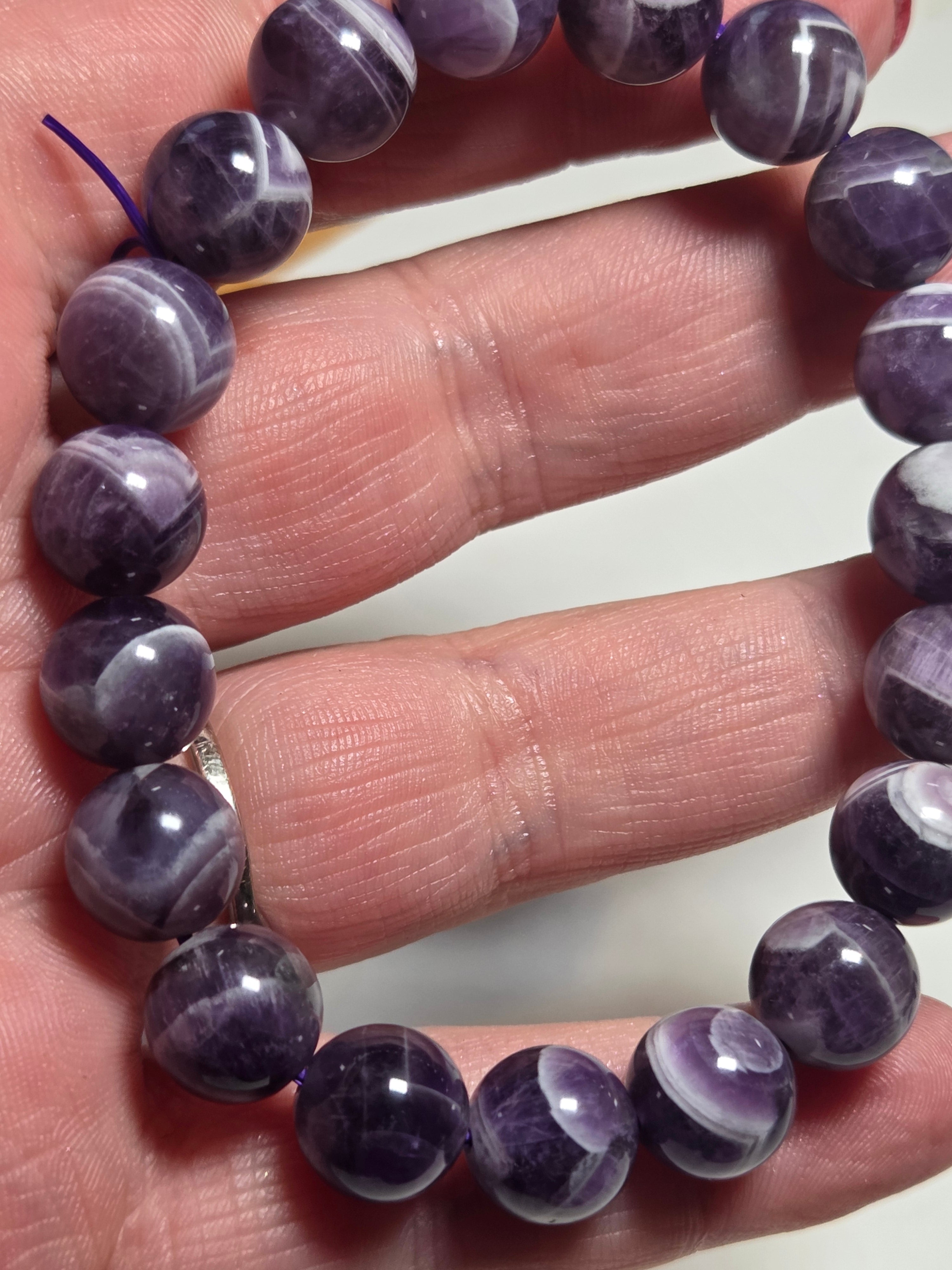 Stunning dream Amethyst crystal bracelet