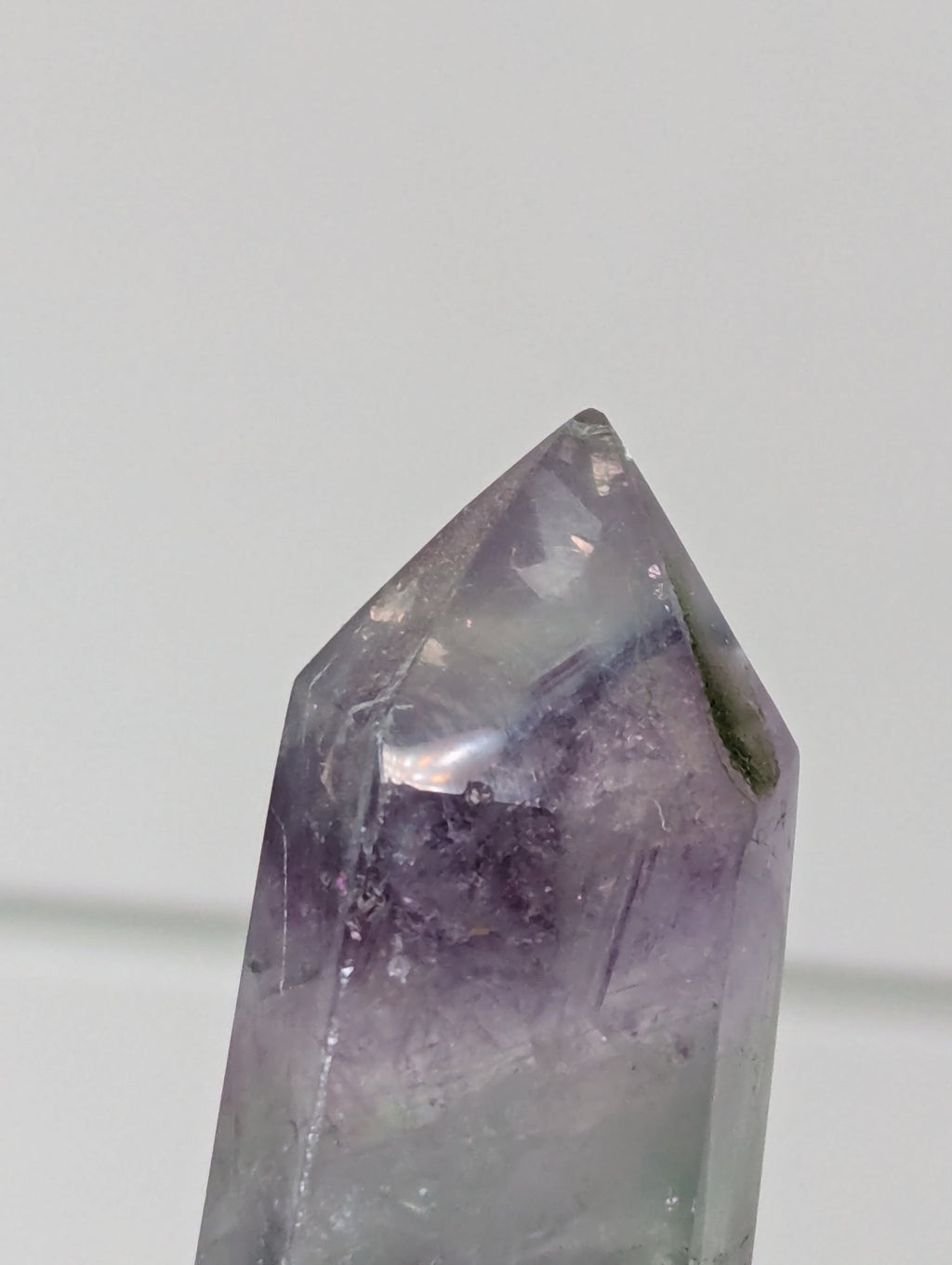 Beautiful four points Flourite crystal tower