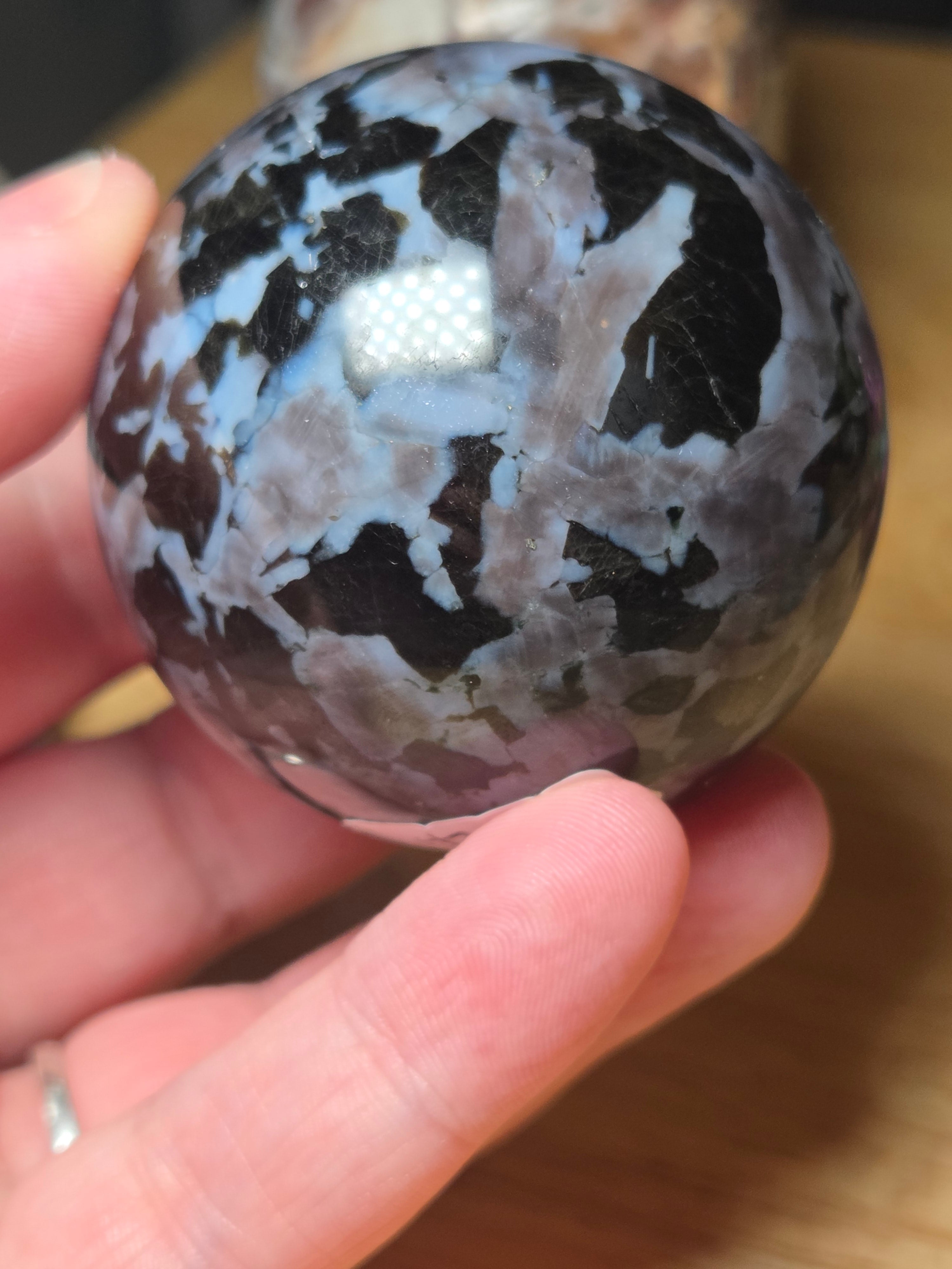 Ingabro Gabbro crystal sphere