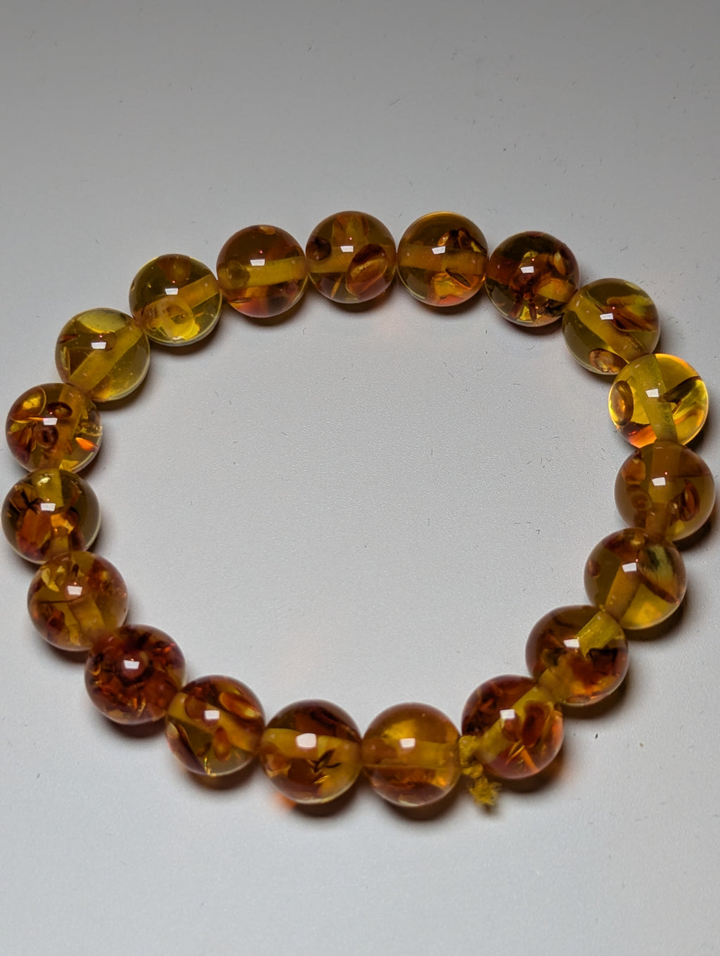 Amber bracelet  large sized