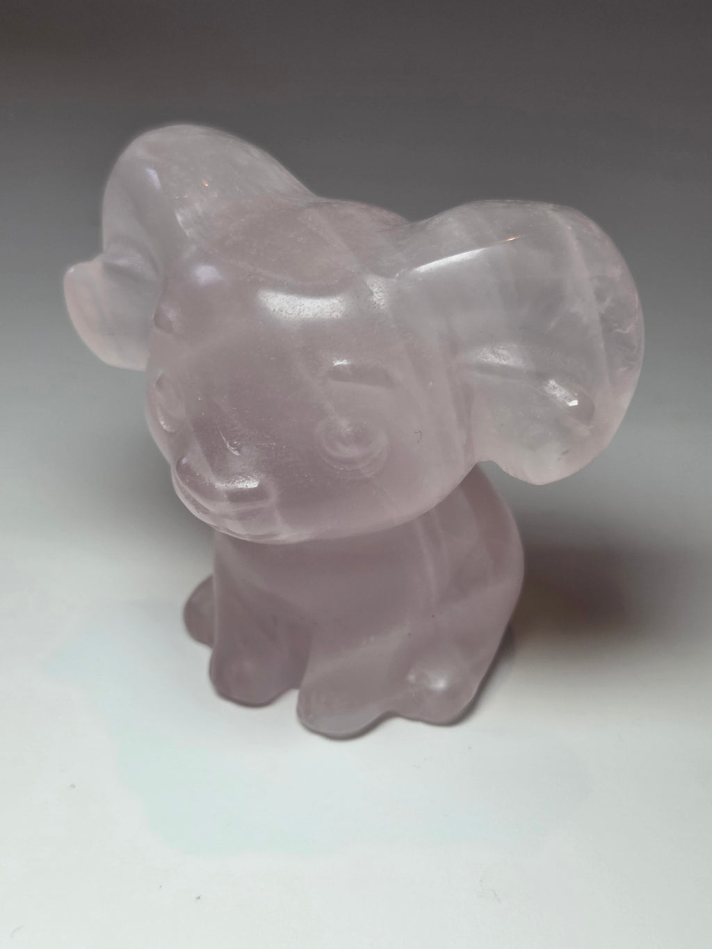 Rose carving crystal ram carving