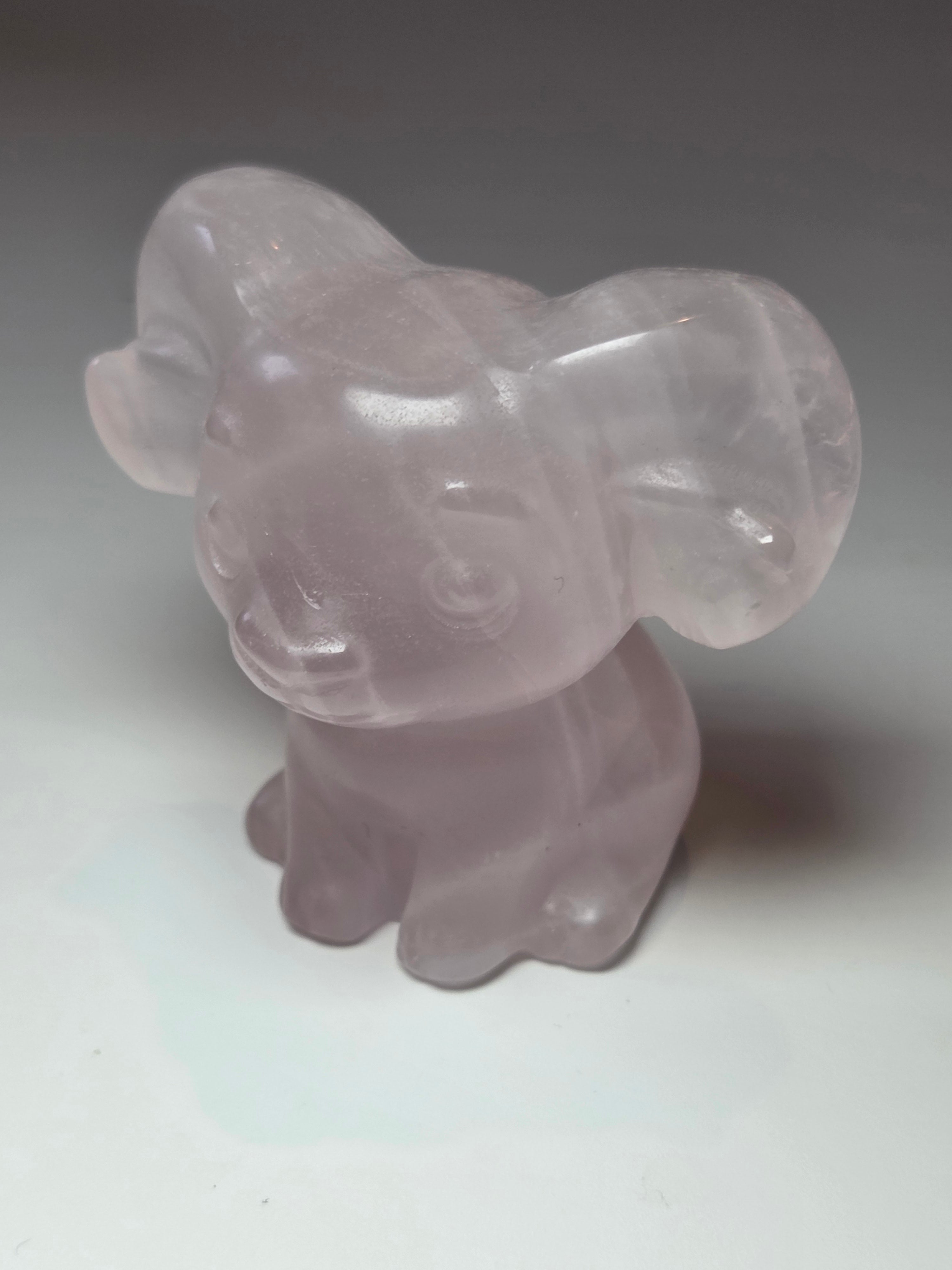 Rose carving crystal ram carving