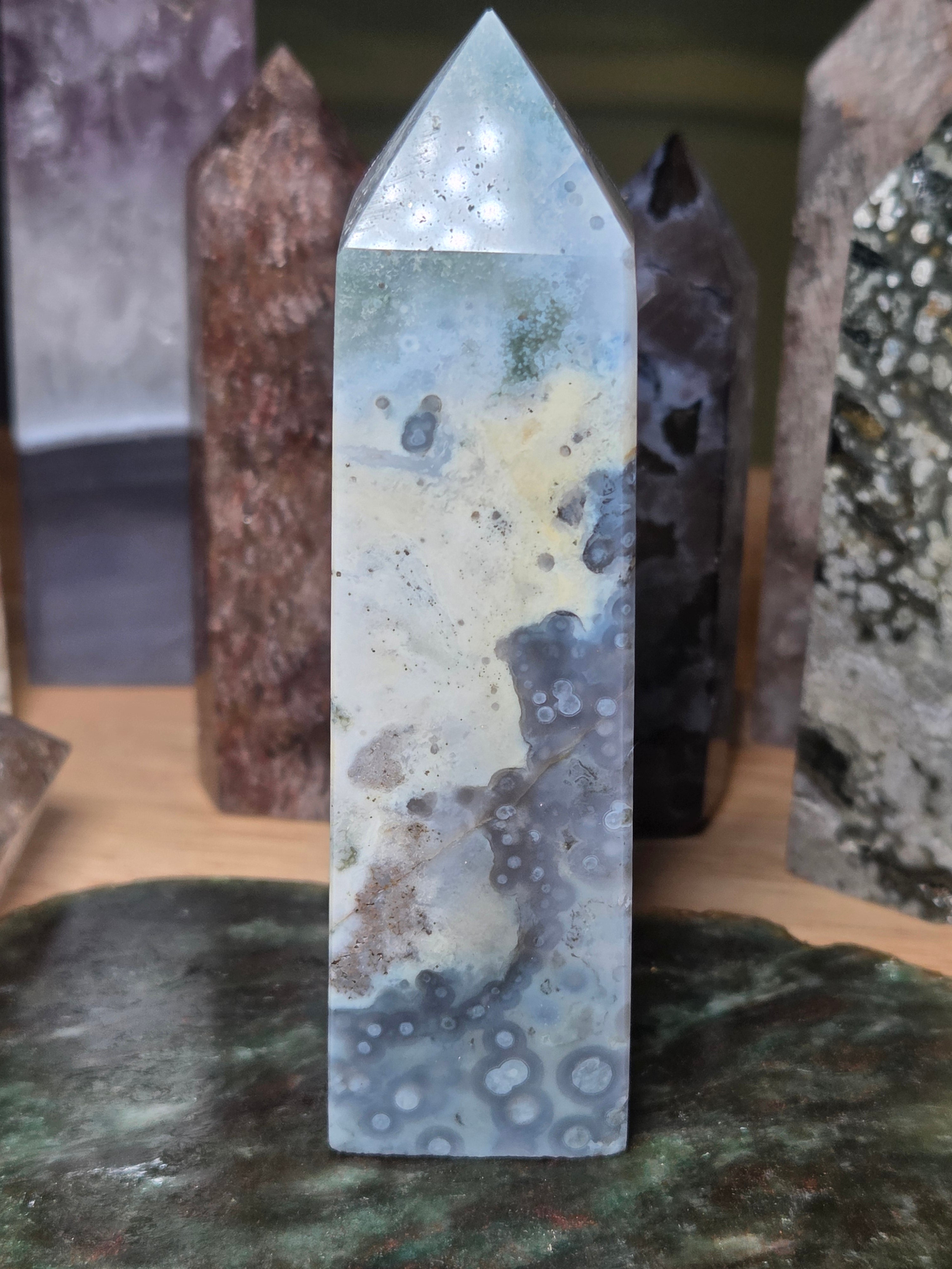 Stunning Crystal ocean Jasper