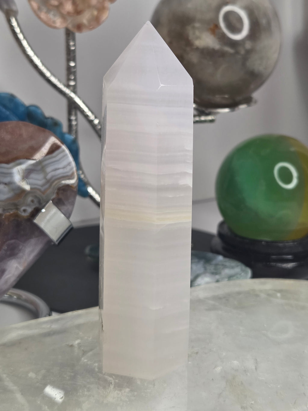 Mango  afgan jade crystal tower