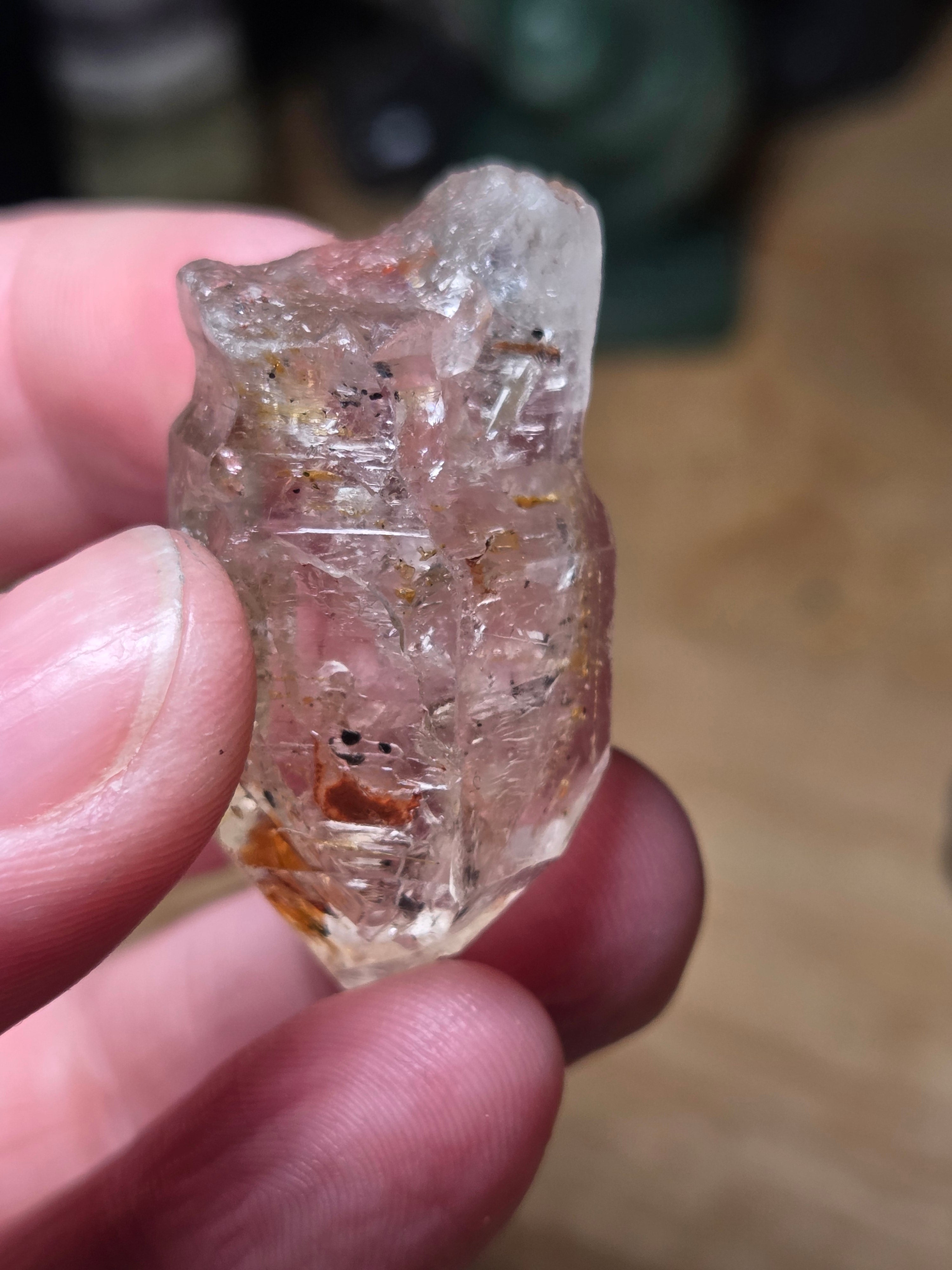 Petroleum crystal specimen