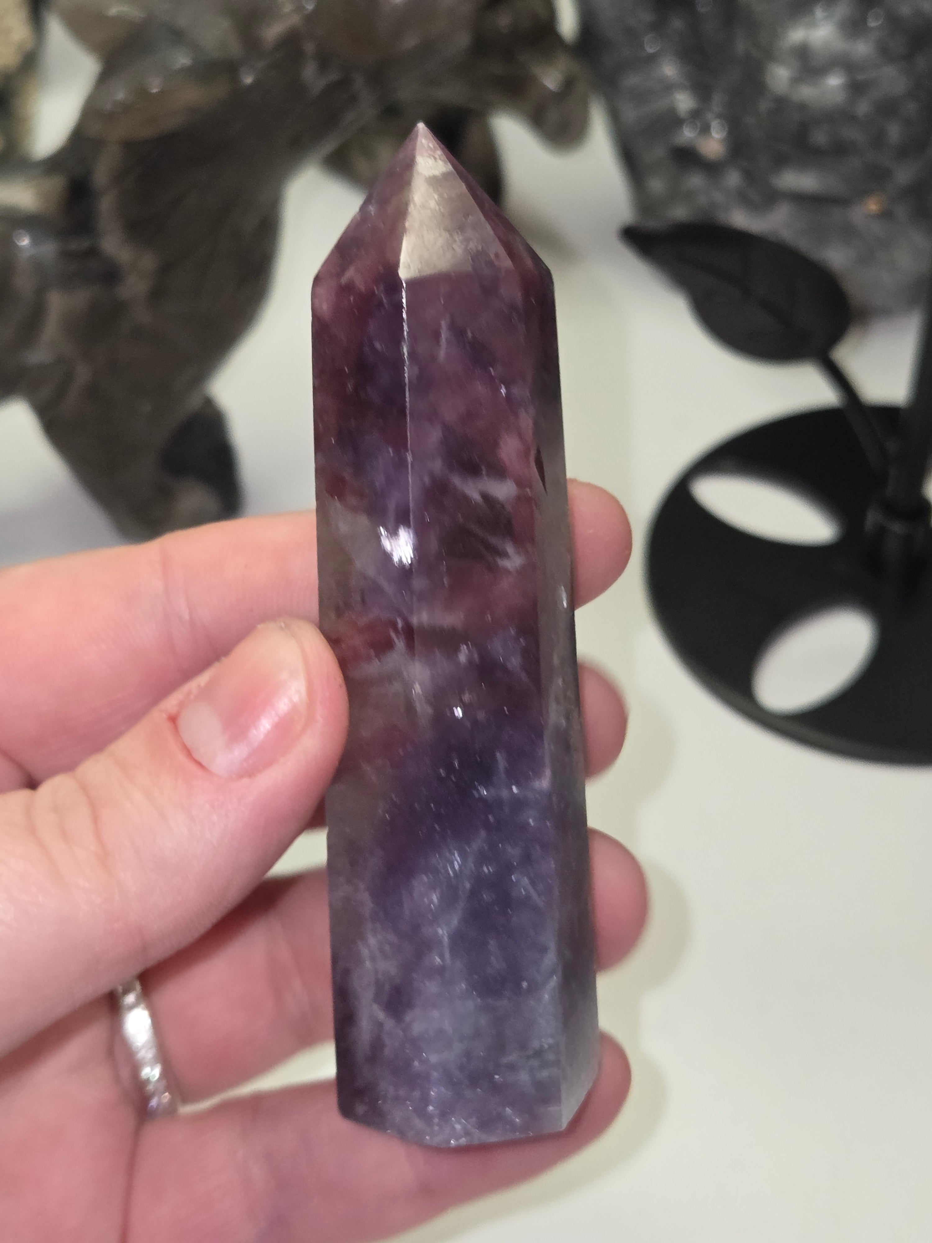 Unicorn stone crystal tower