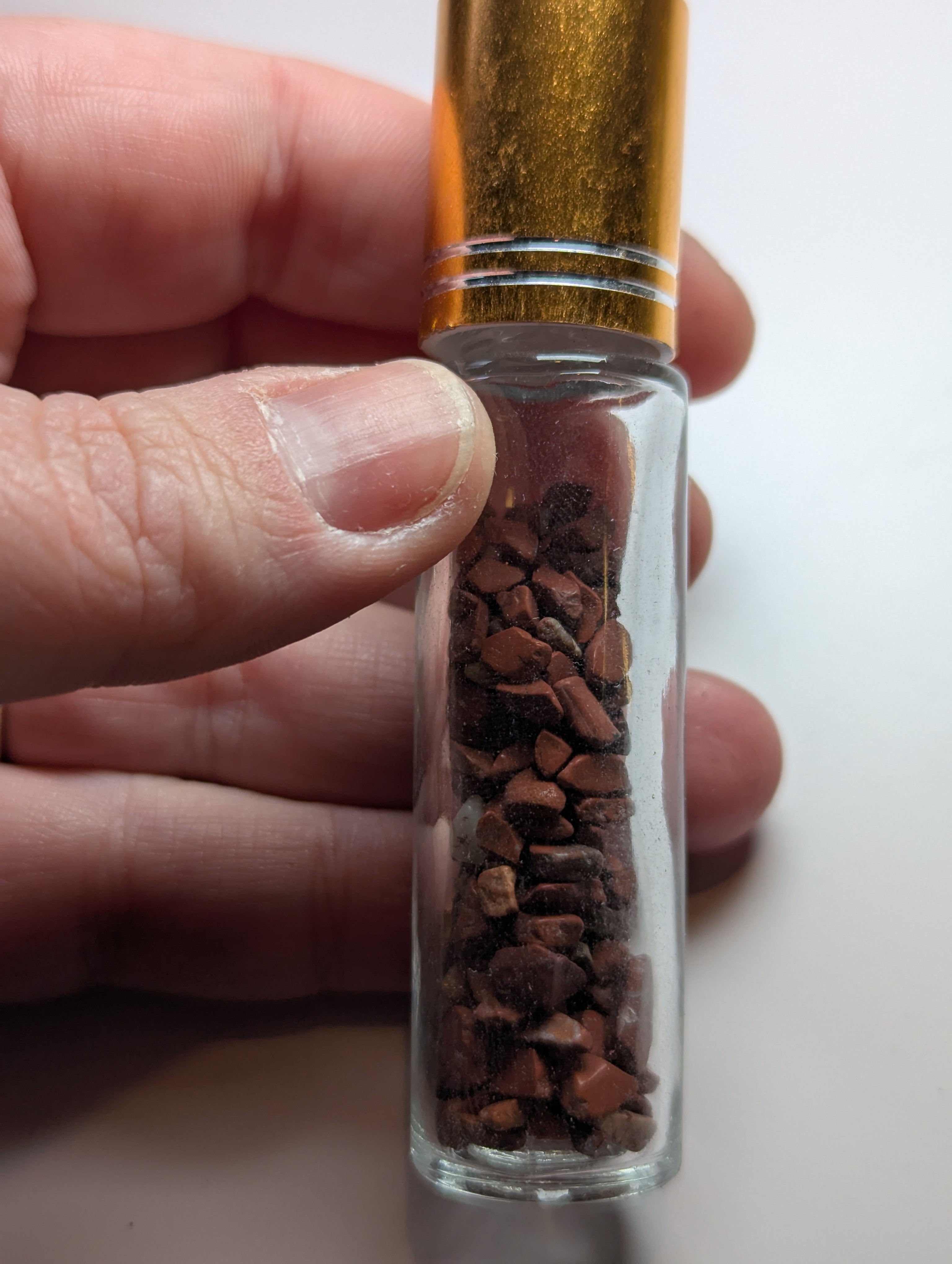 Red jasper Essential oil or perfume roller