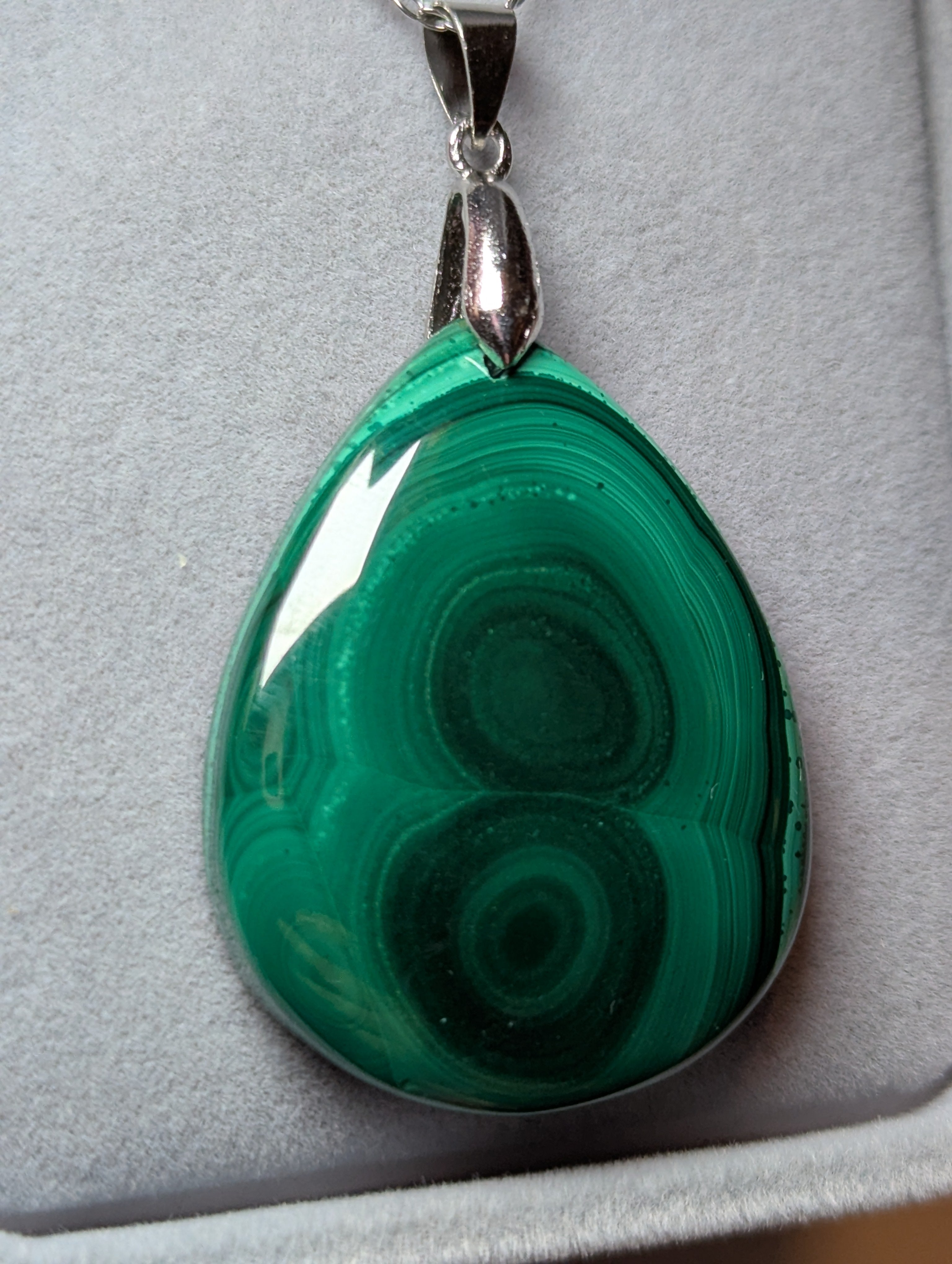 Malicite crystal handmade necklace