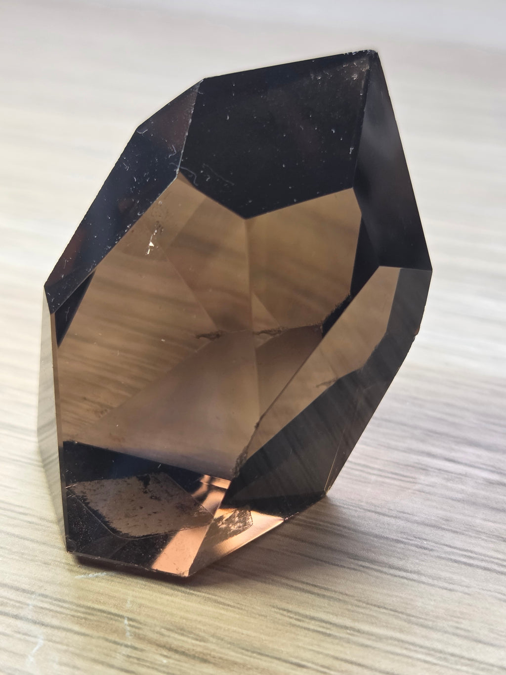 Smokey quartz crystal freeform