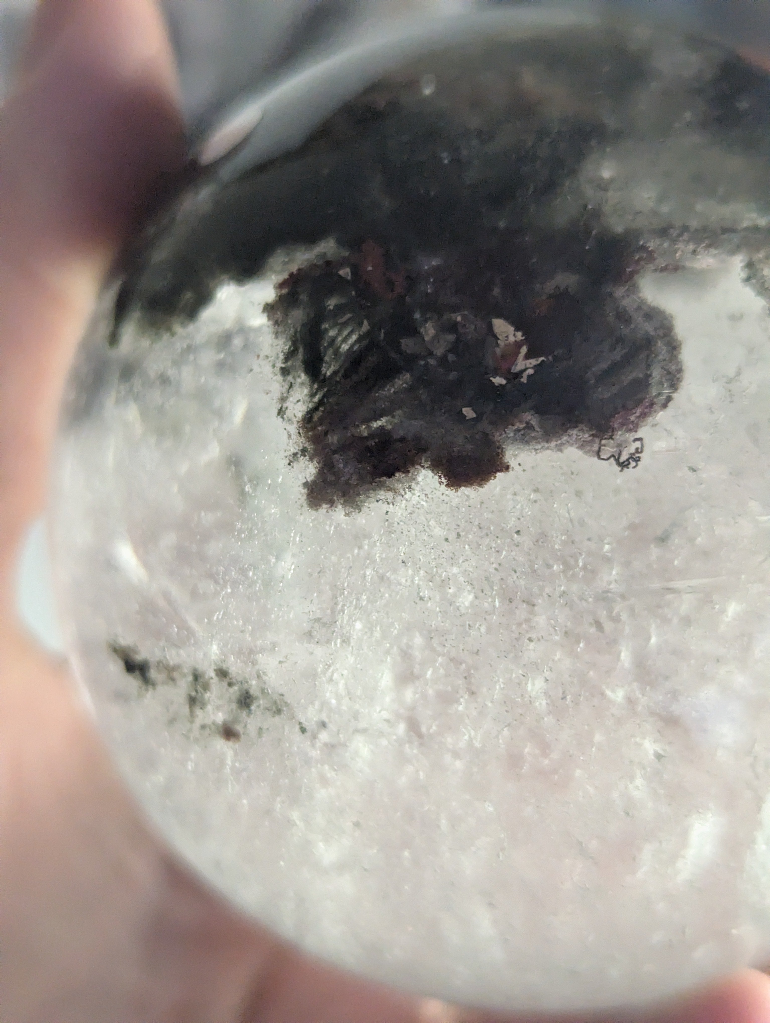 Amazing high Grade Garden quartz crystal sphere