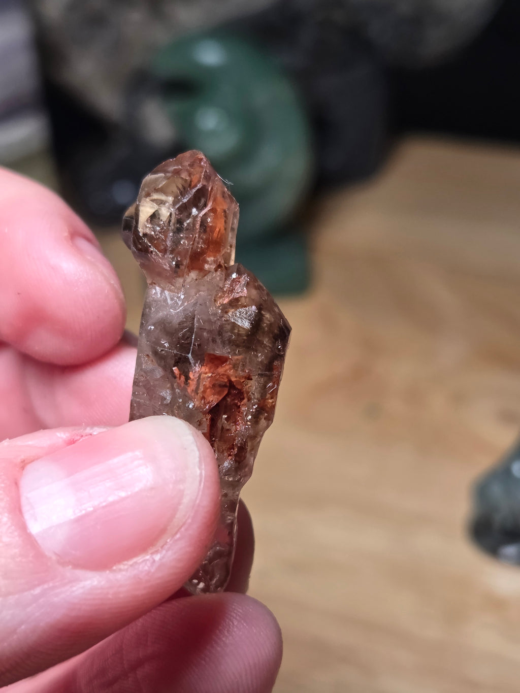 Petroleum crystal specimen