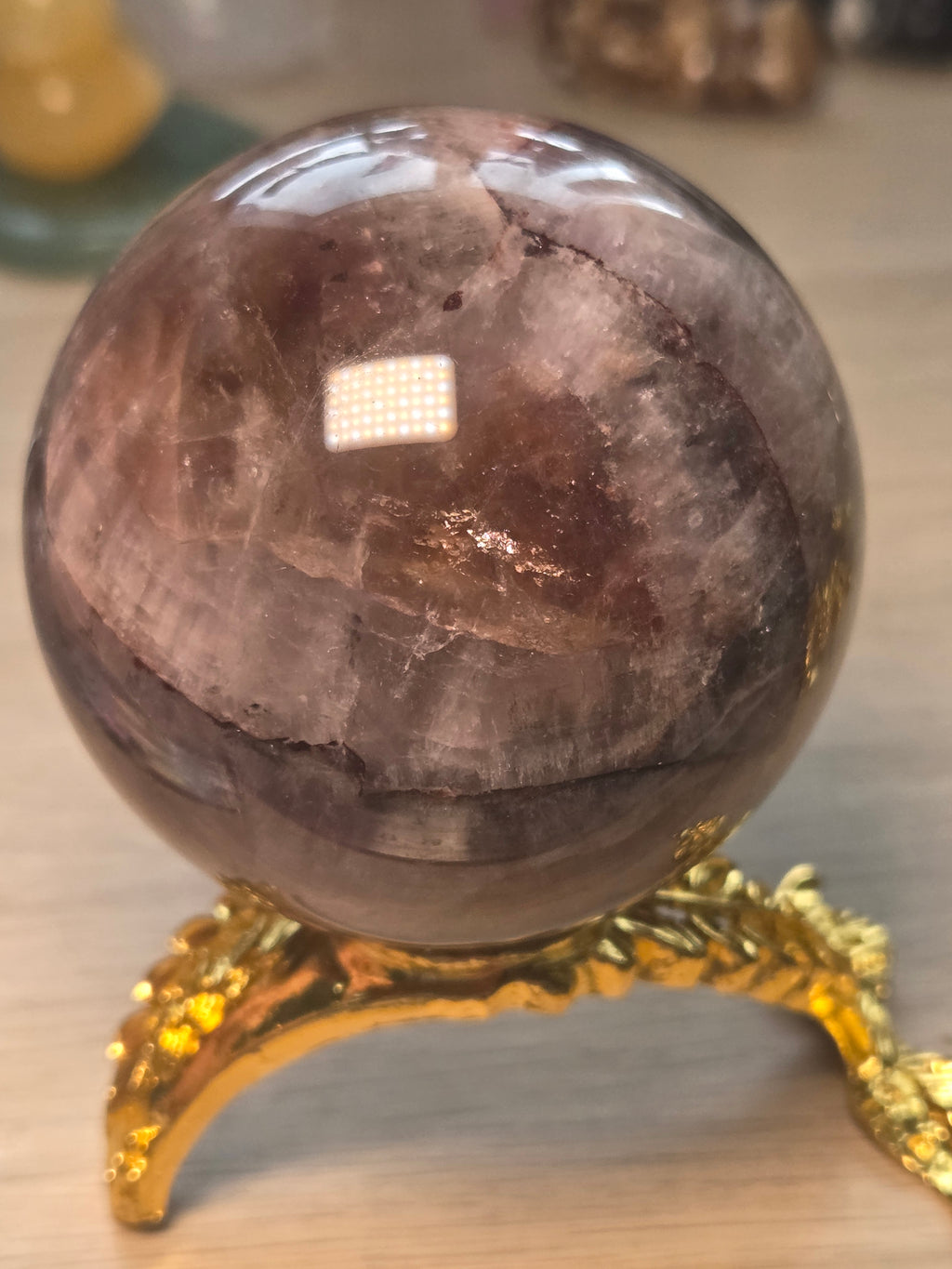 Grade AAAA Auralite-23 sphere