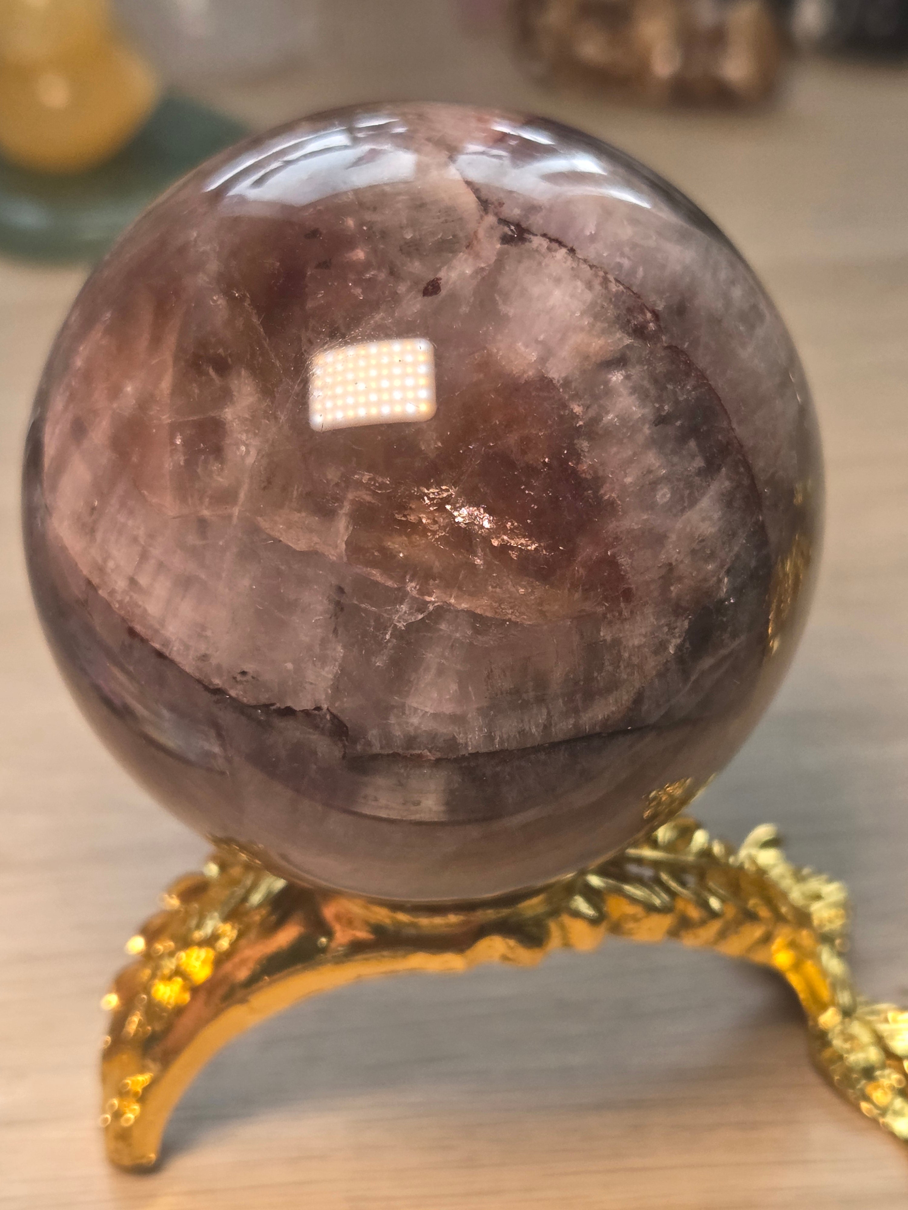 Grade AAAA Auralite-23 sphere