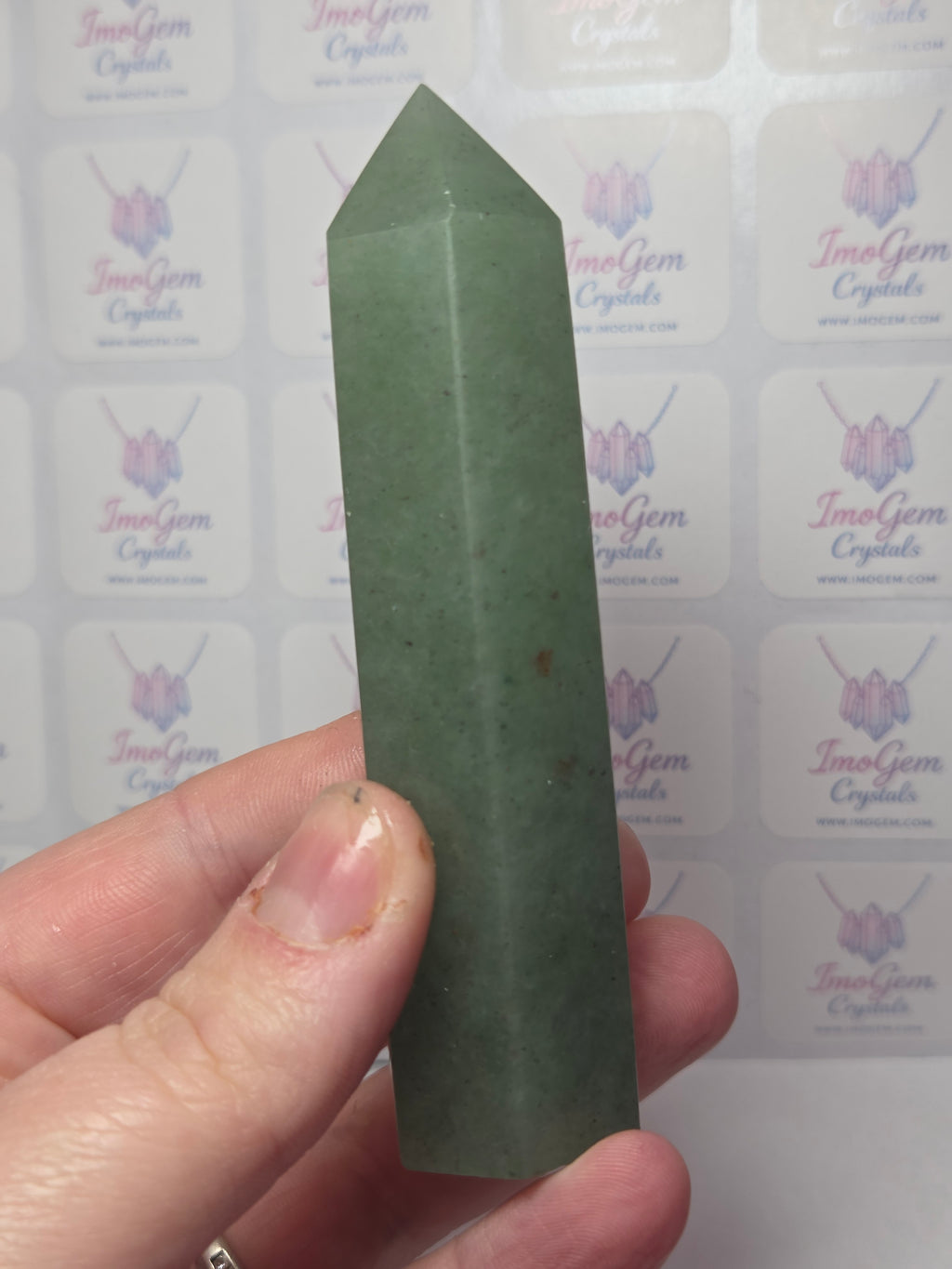 Green Aventurine crystal tower