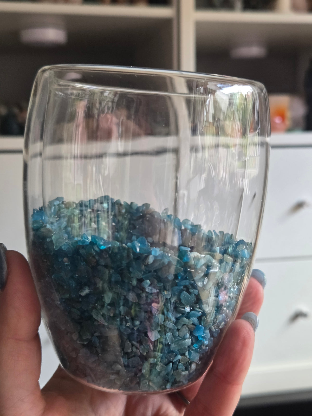 Crystal chip glasses