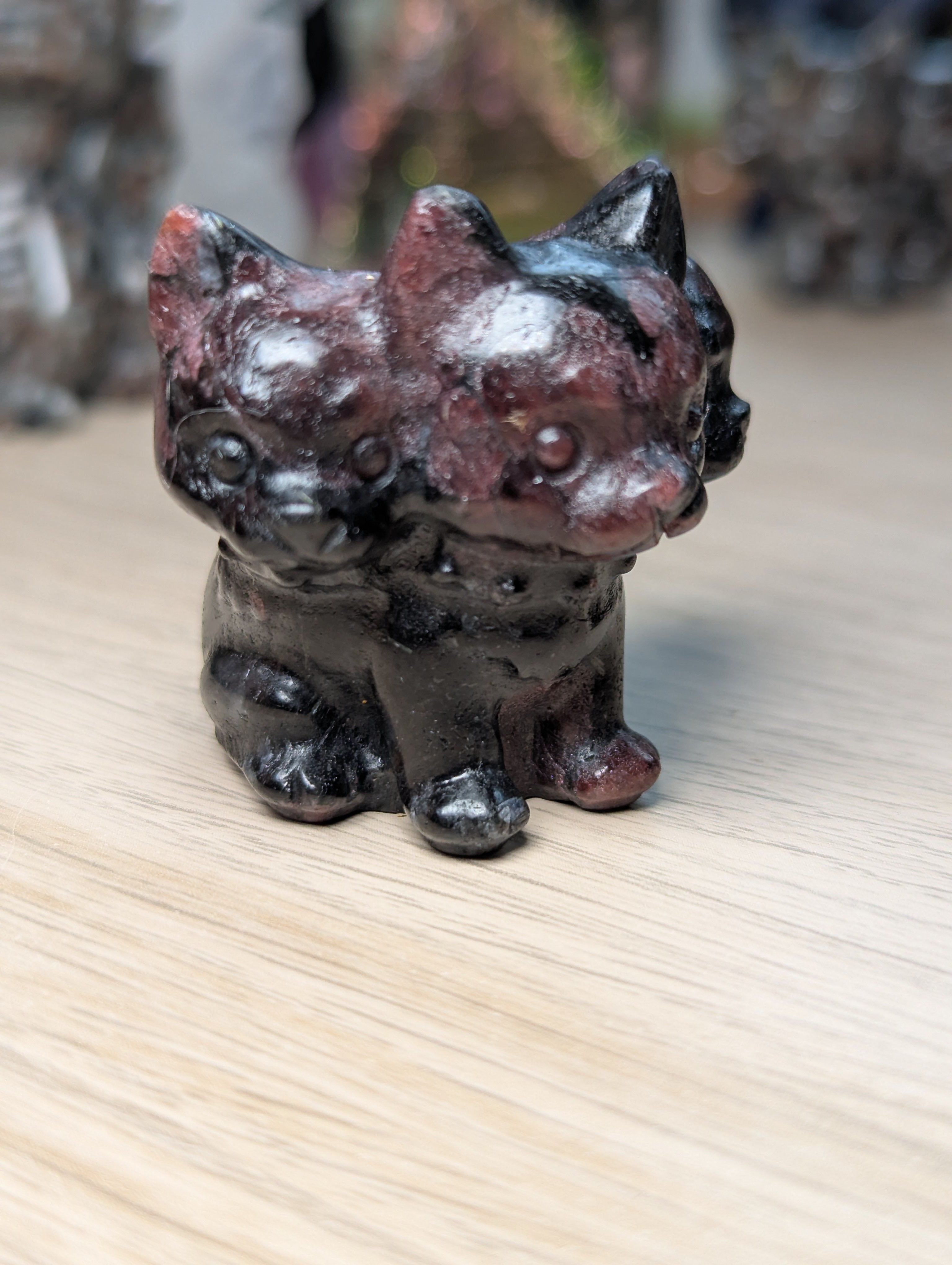 Fluffy 3 headed dog