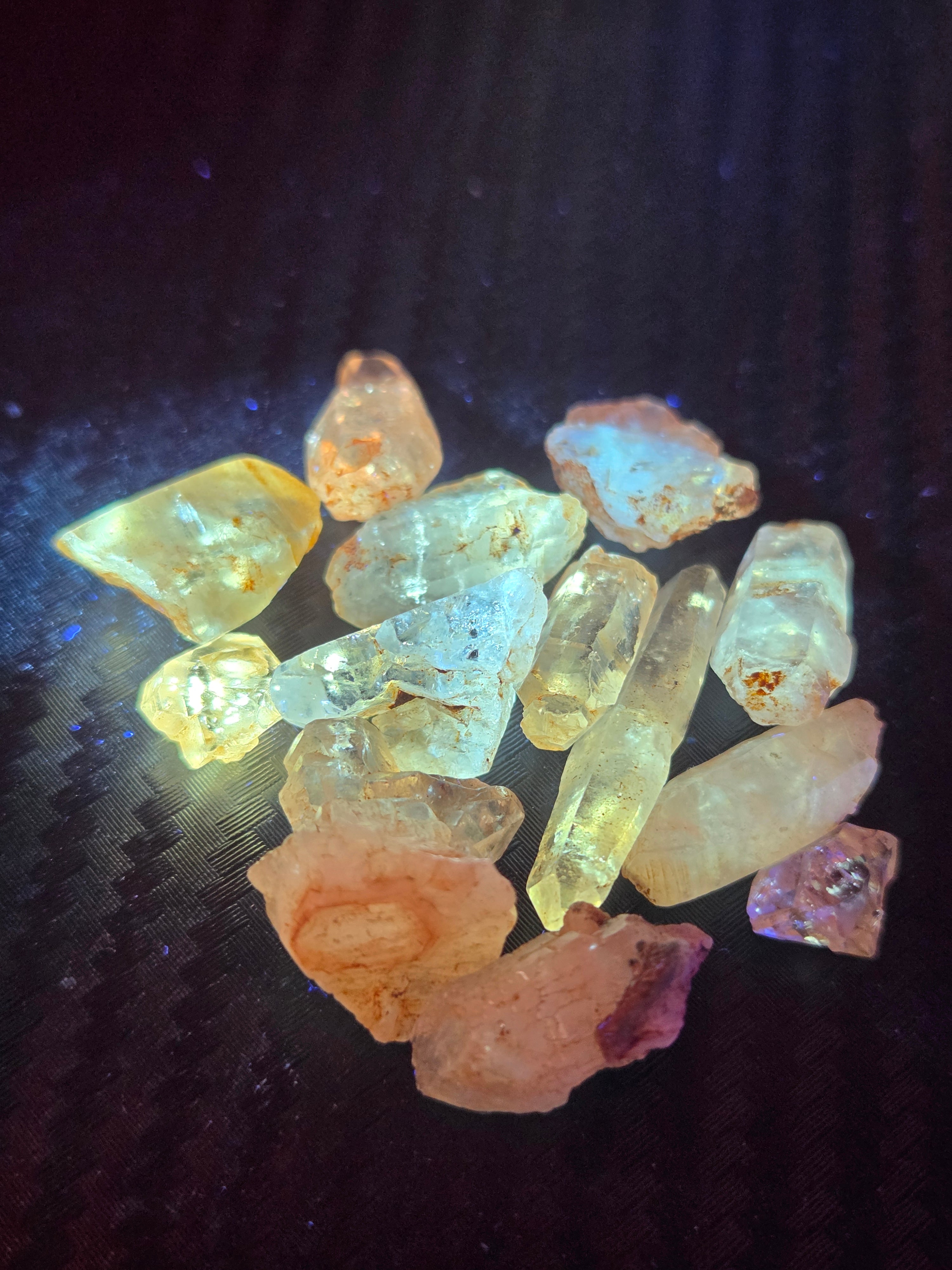 2pc Petroleum loose specimen