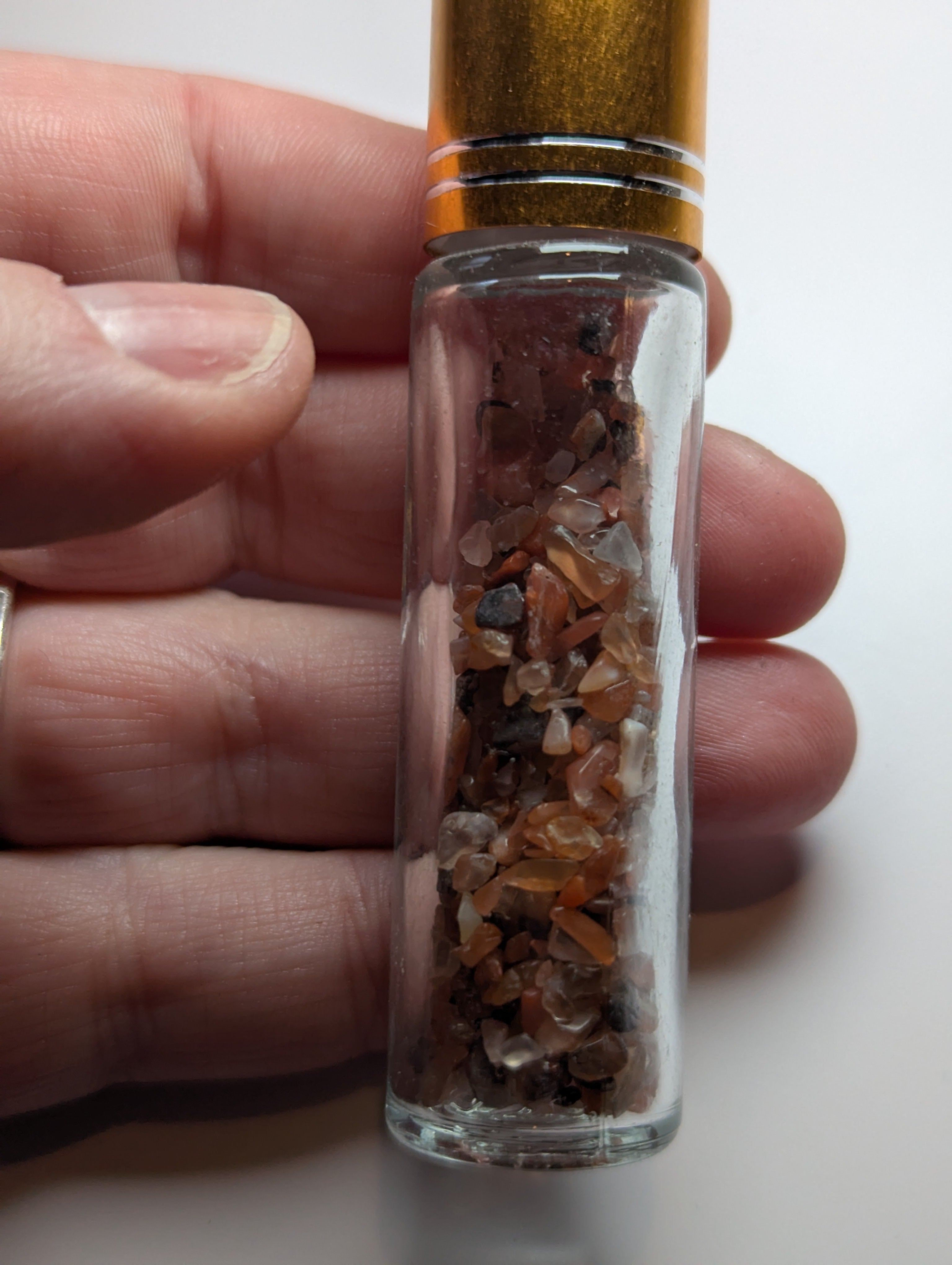 Red jasper Essential oil or perfume roller