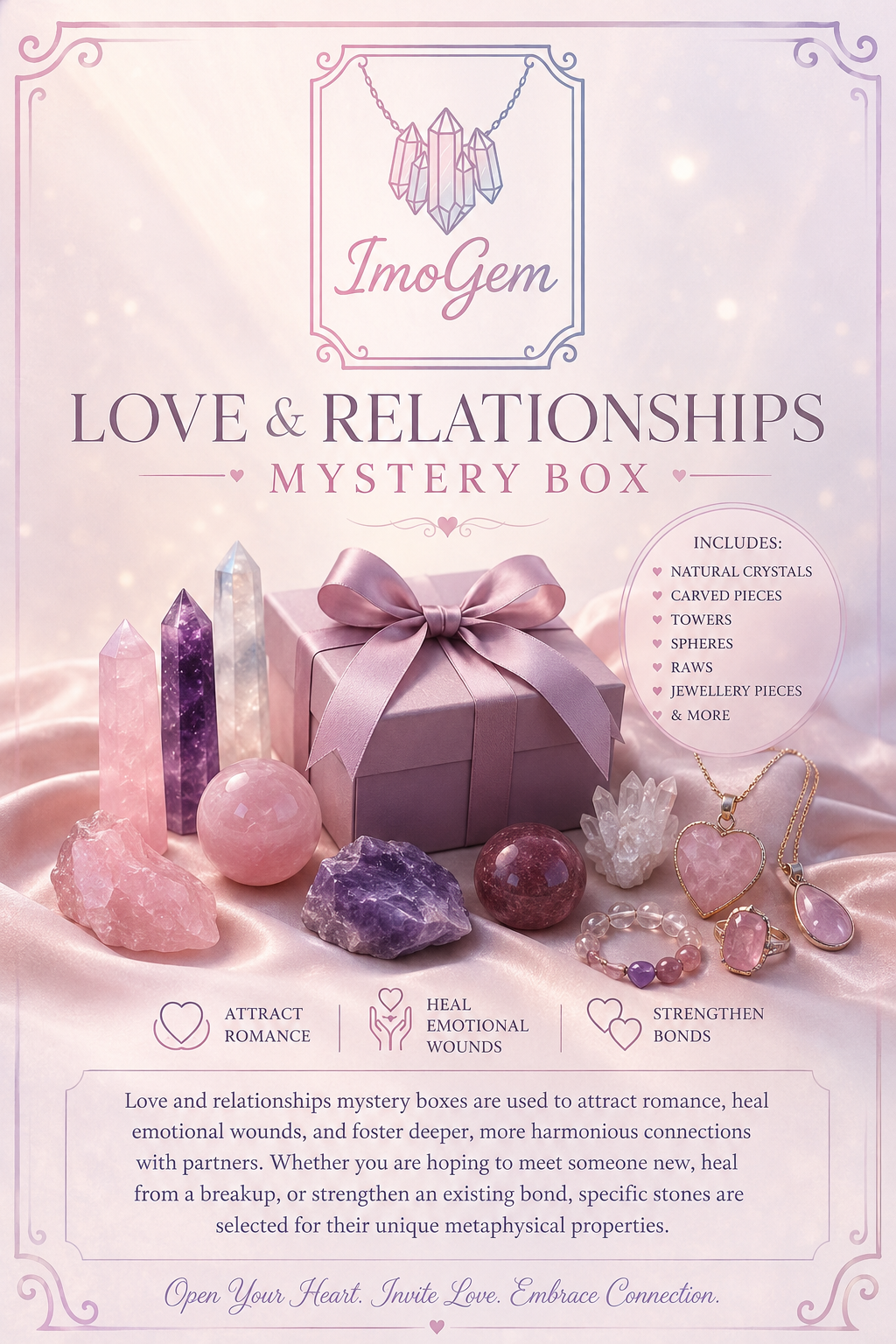 Mystery box for love and relationships
