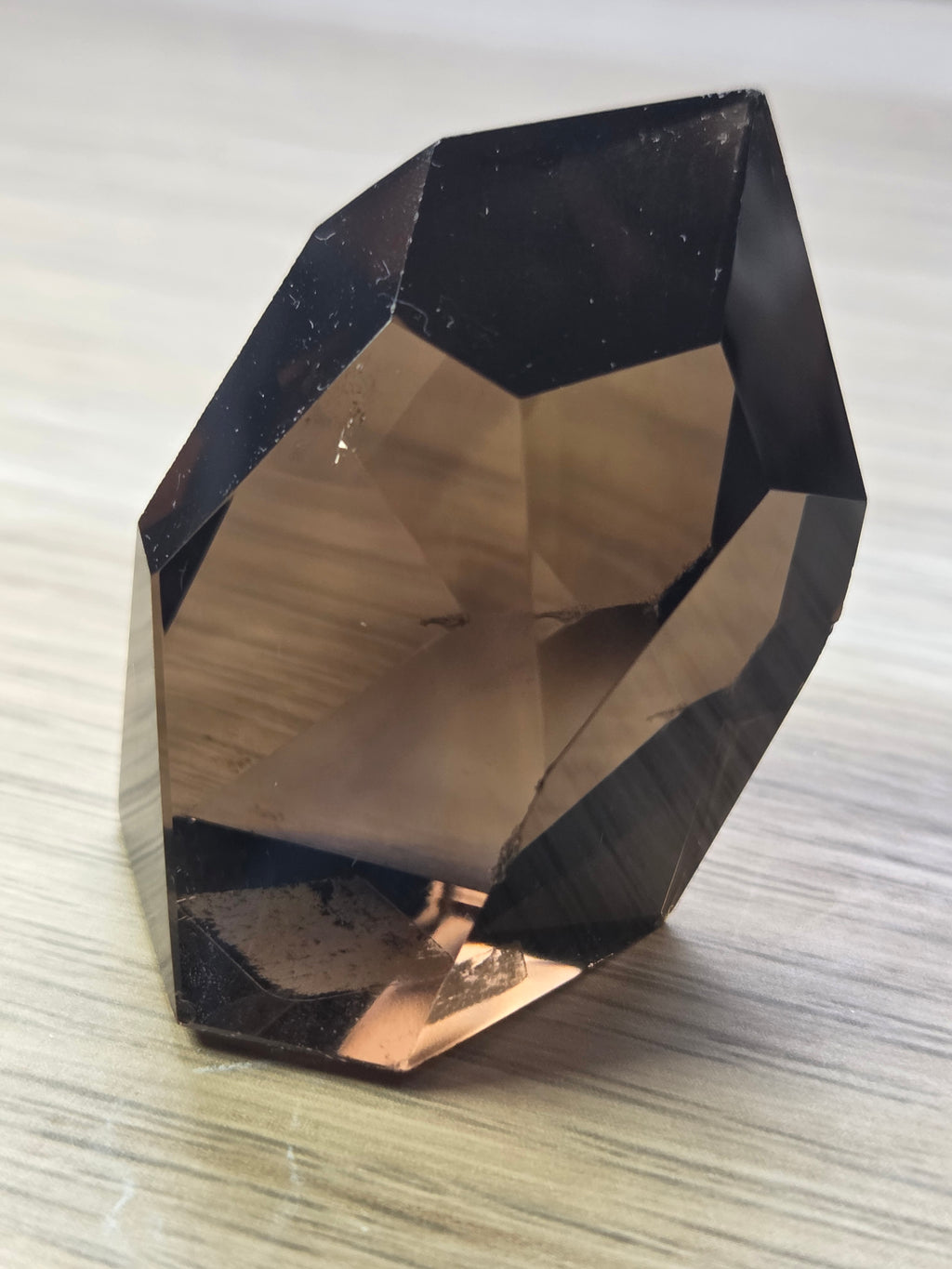 Smokey quartz crystal freeform