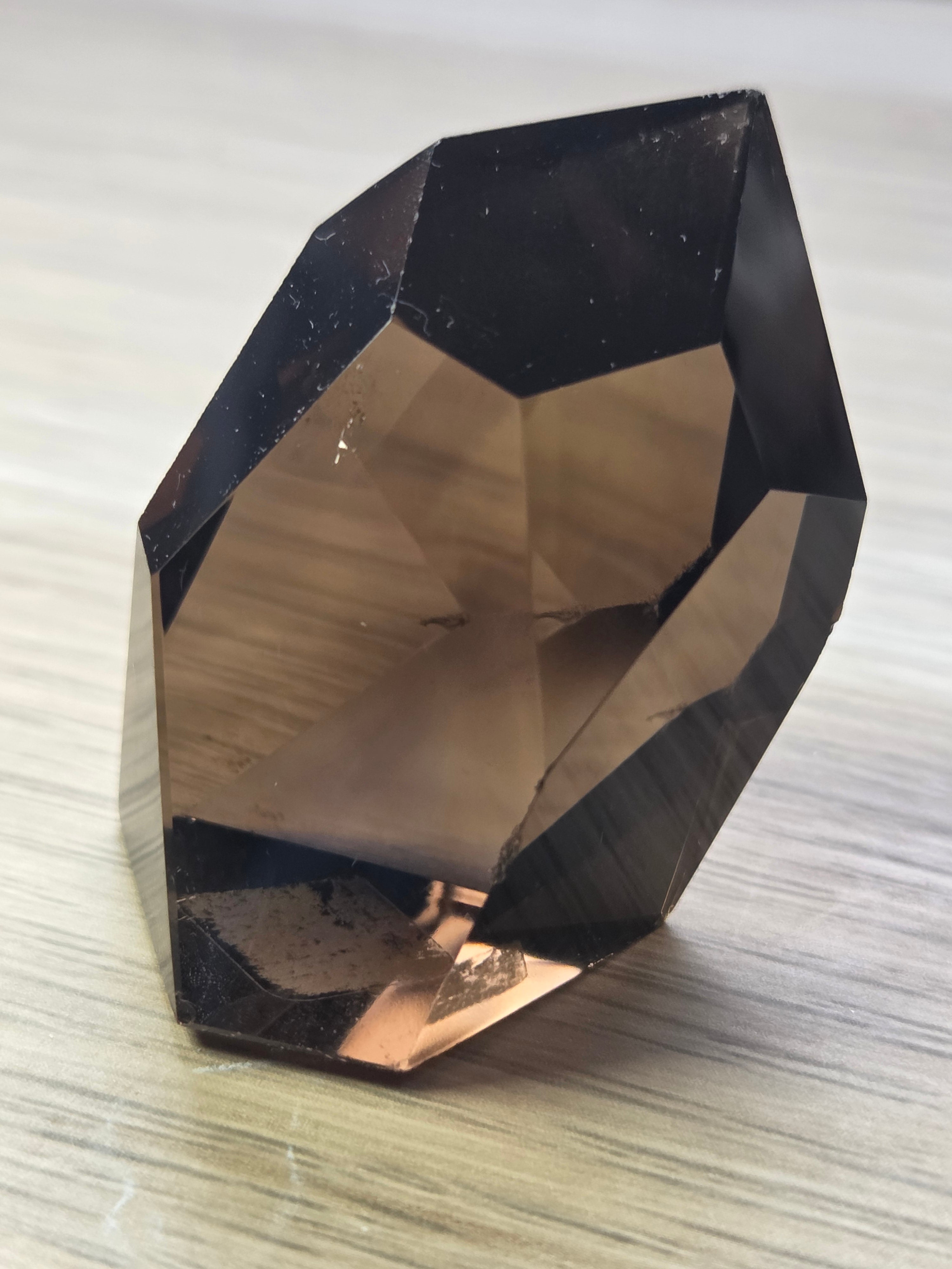 Smokey quartz crystal freeform