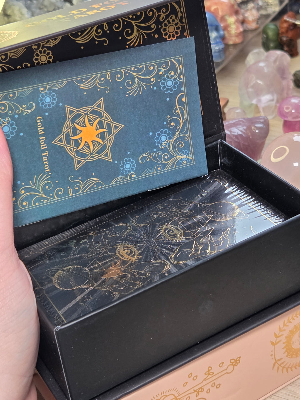 Black and Golden foil Tarror cards in hard case