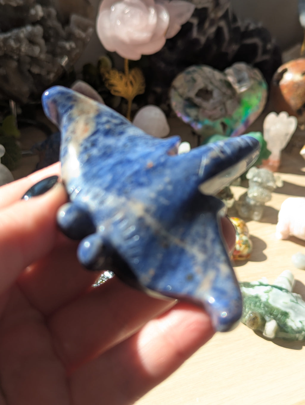 Stingray carving