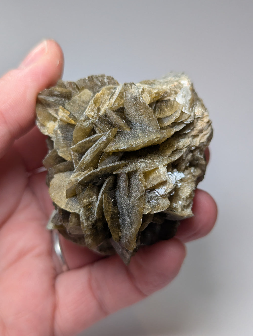 Iridescent Siderite crystal  specimen  from Kosovo