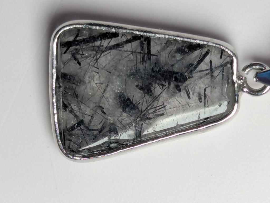 Stunning rutile crystal necklace