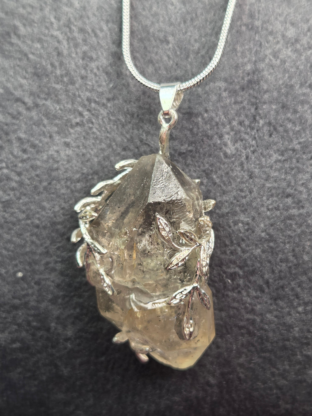 Enhydro crystal necklace handmade