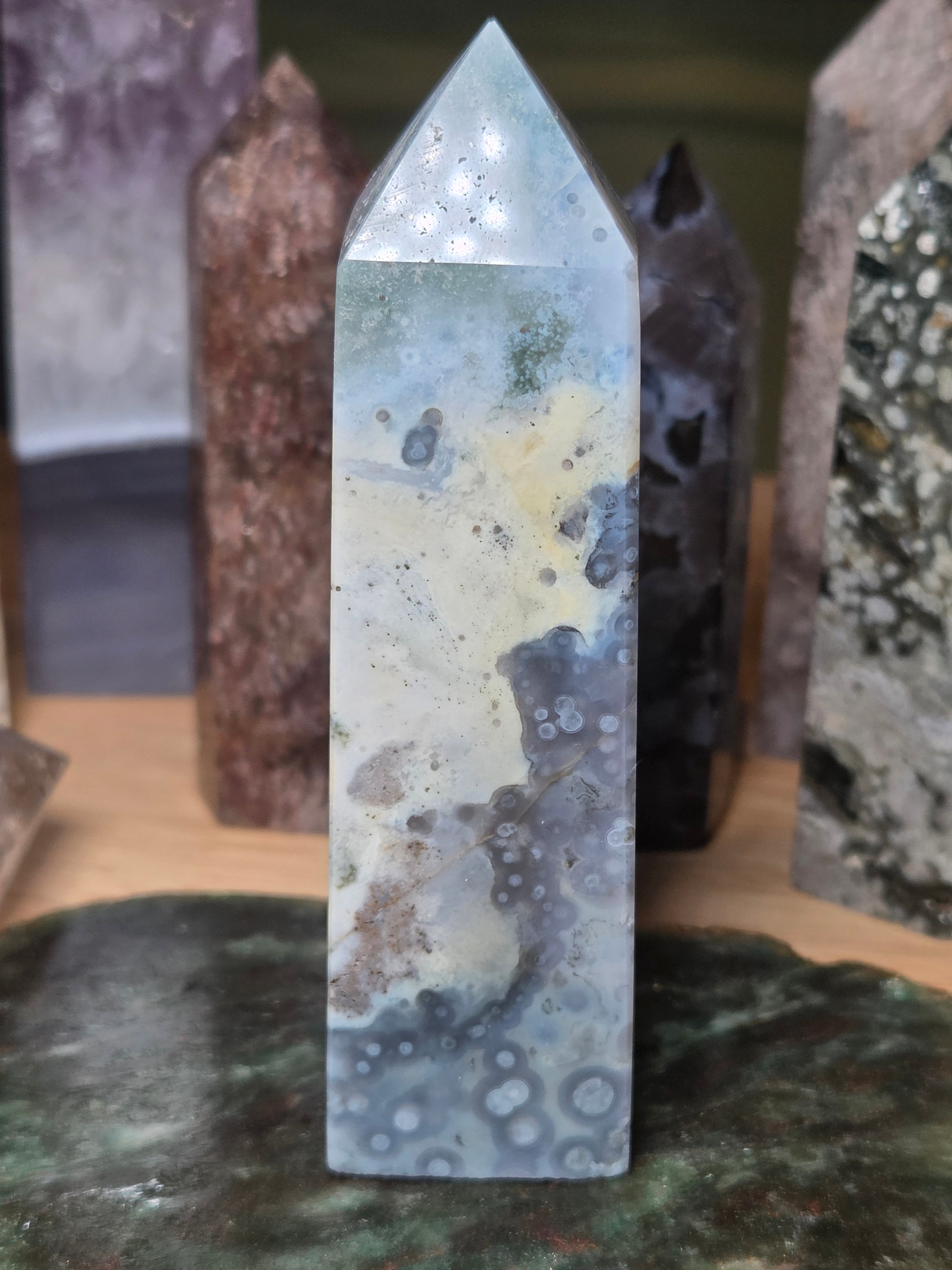 Stunning Crystal ocean Jasper