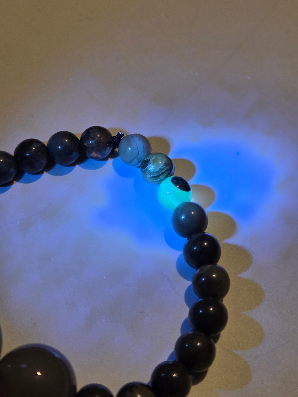 Volcano Agate crystal bracelet