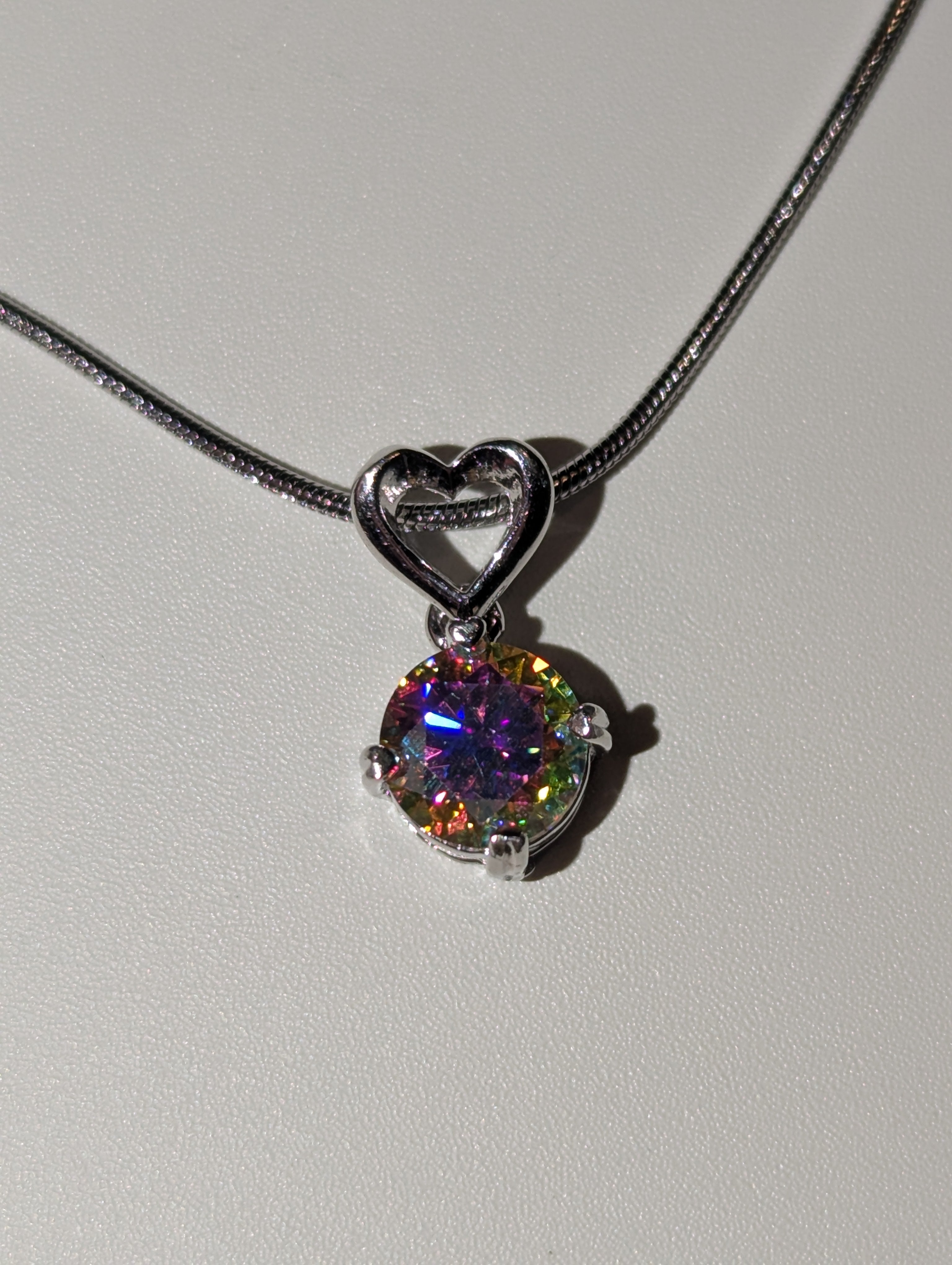 Moissanite diamond S295 necklace