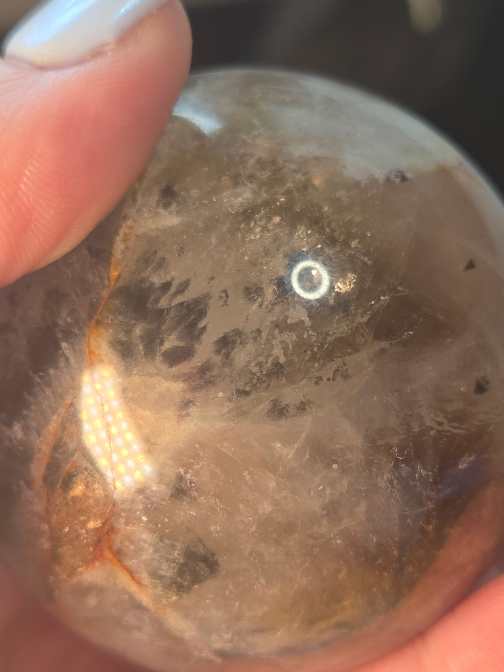 Grade AAAA Auralite-23 sphere