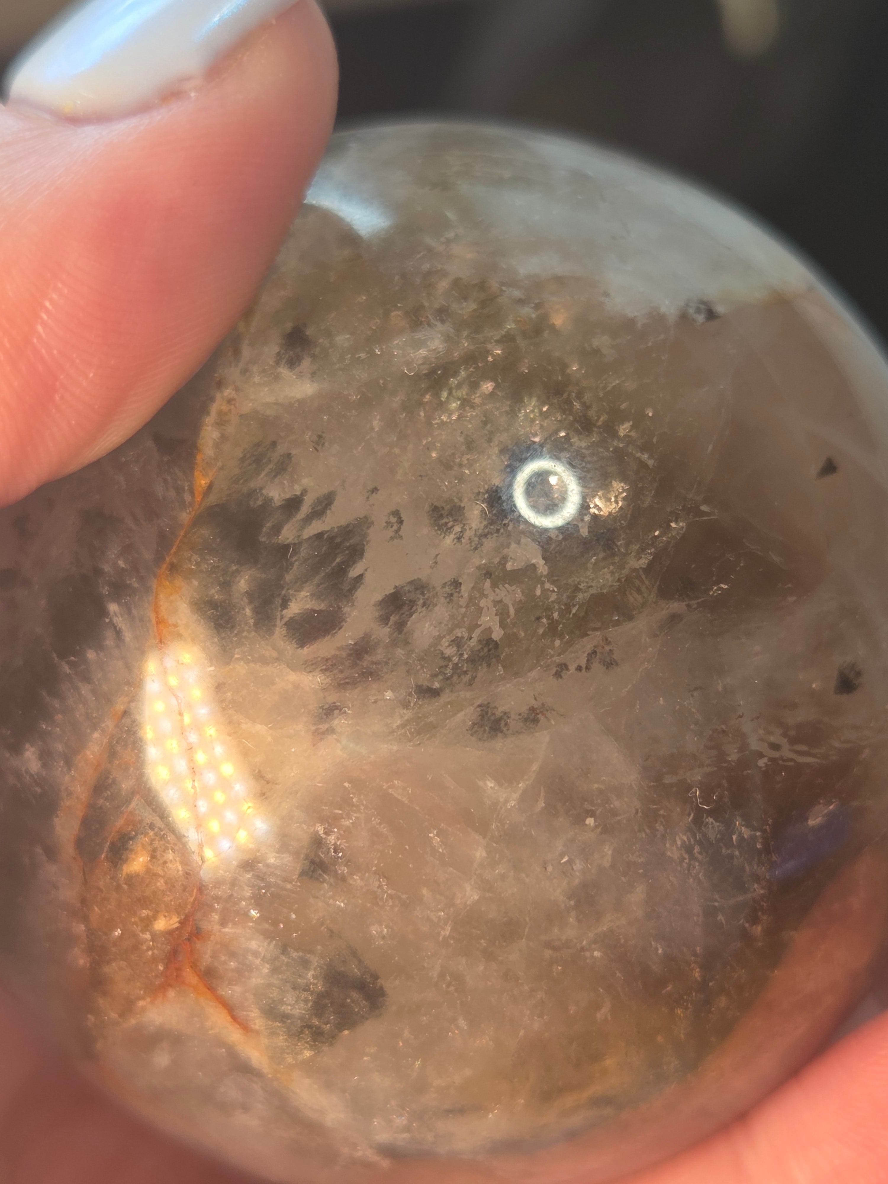 Grade AAAA Auralite-23 sphere