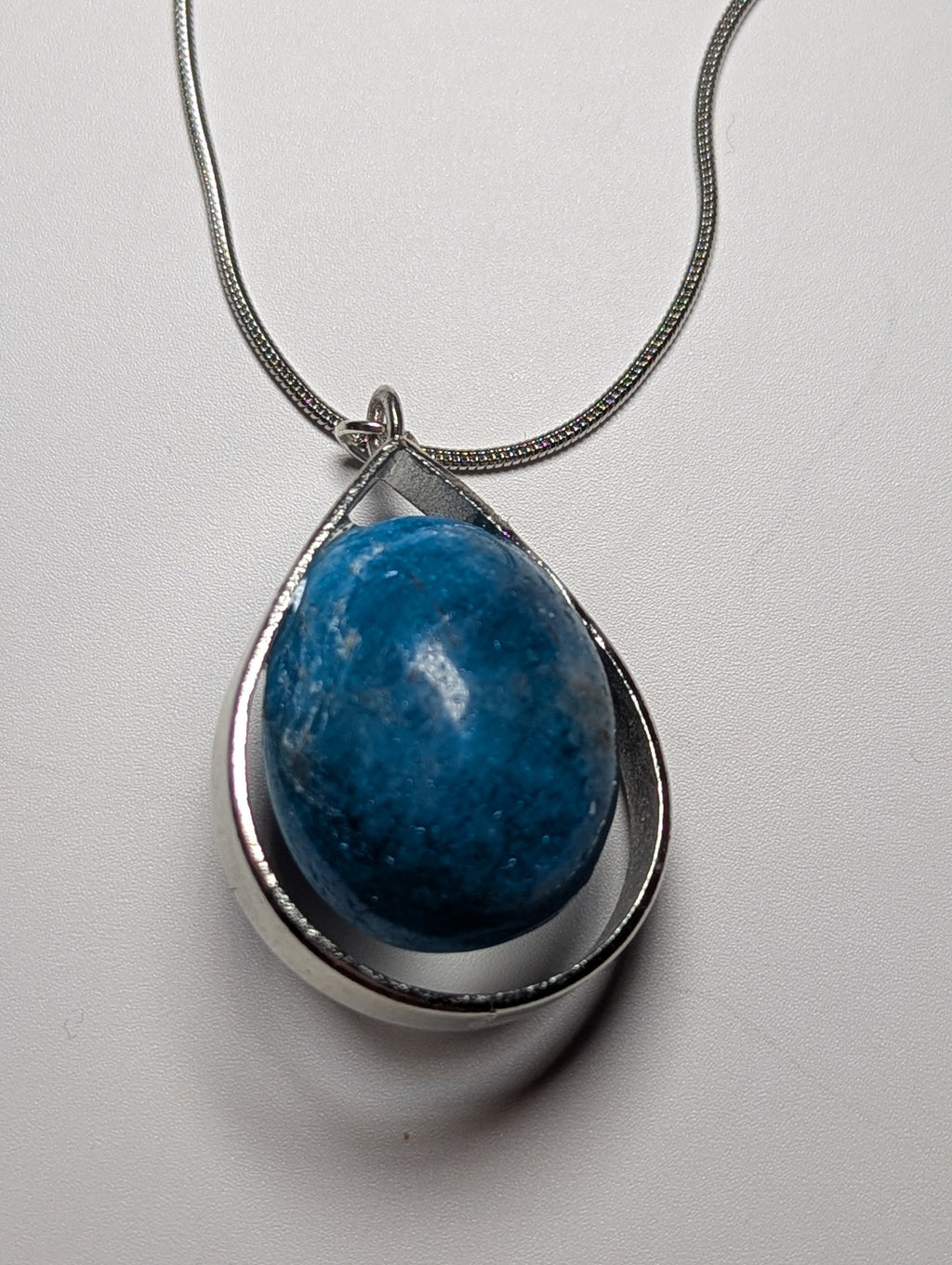 Apatite crystal handmade necklace