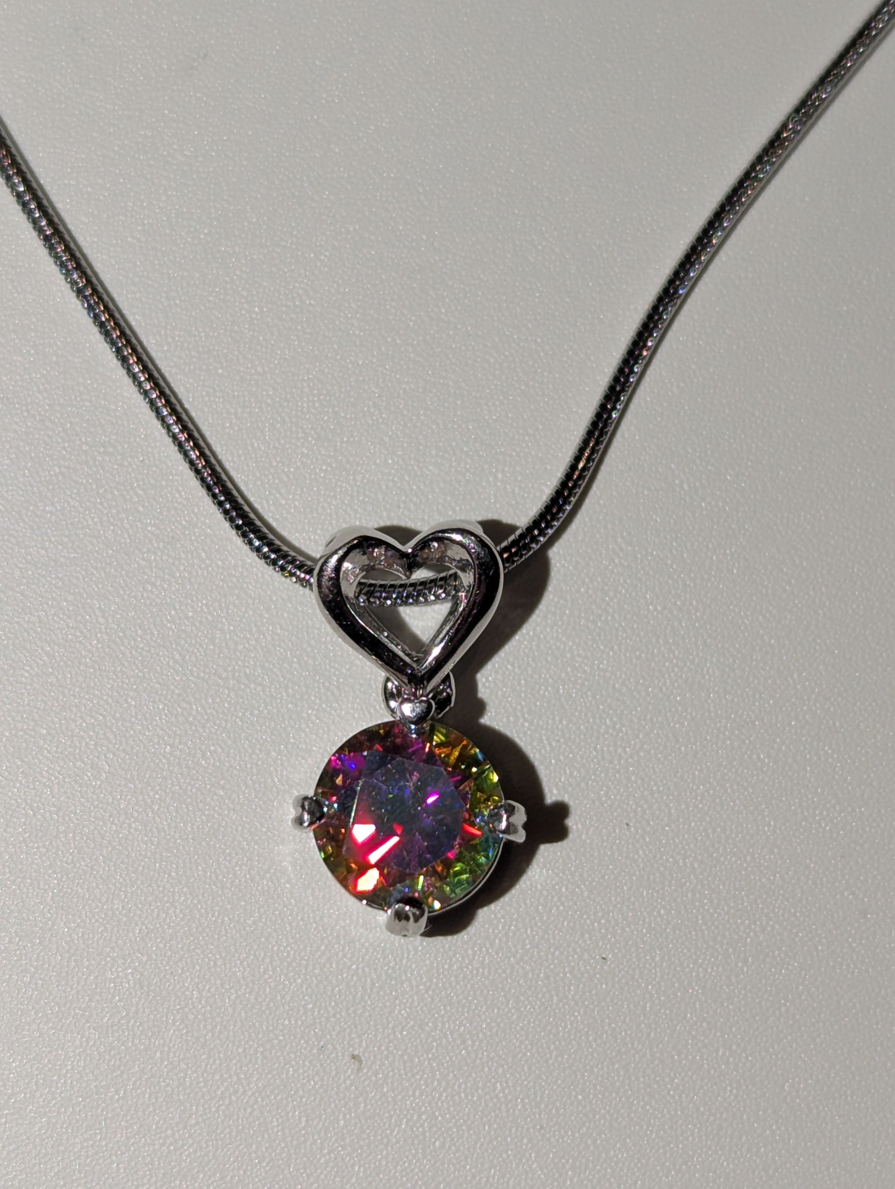 Moissanite diamond S295 necklace