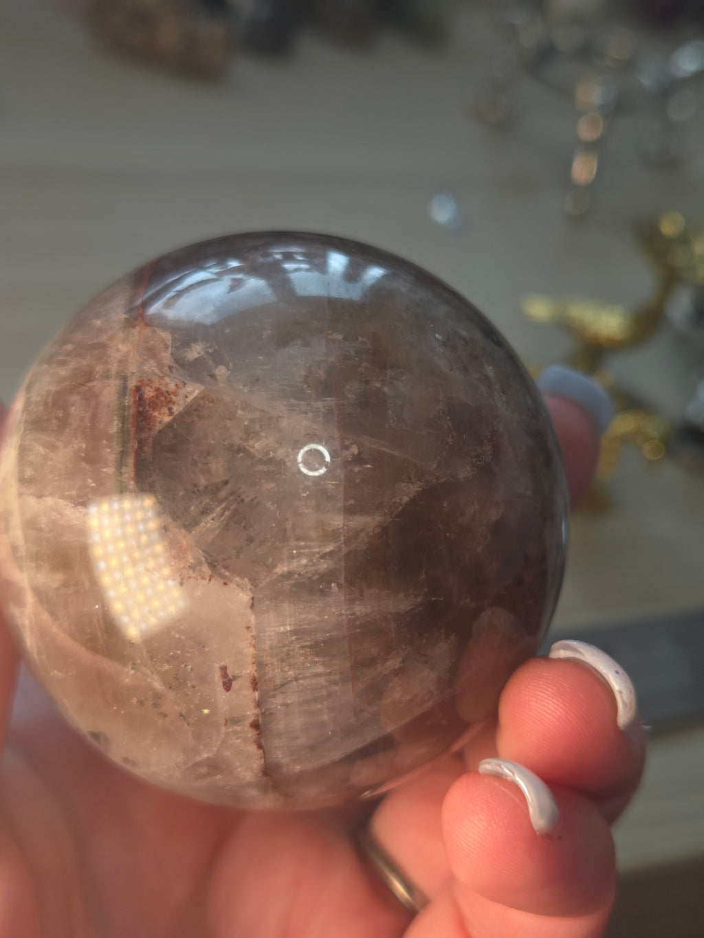 Grade AAAA Auralite-23 sphere
