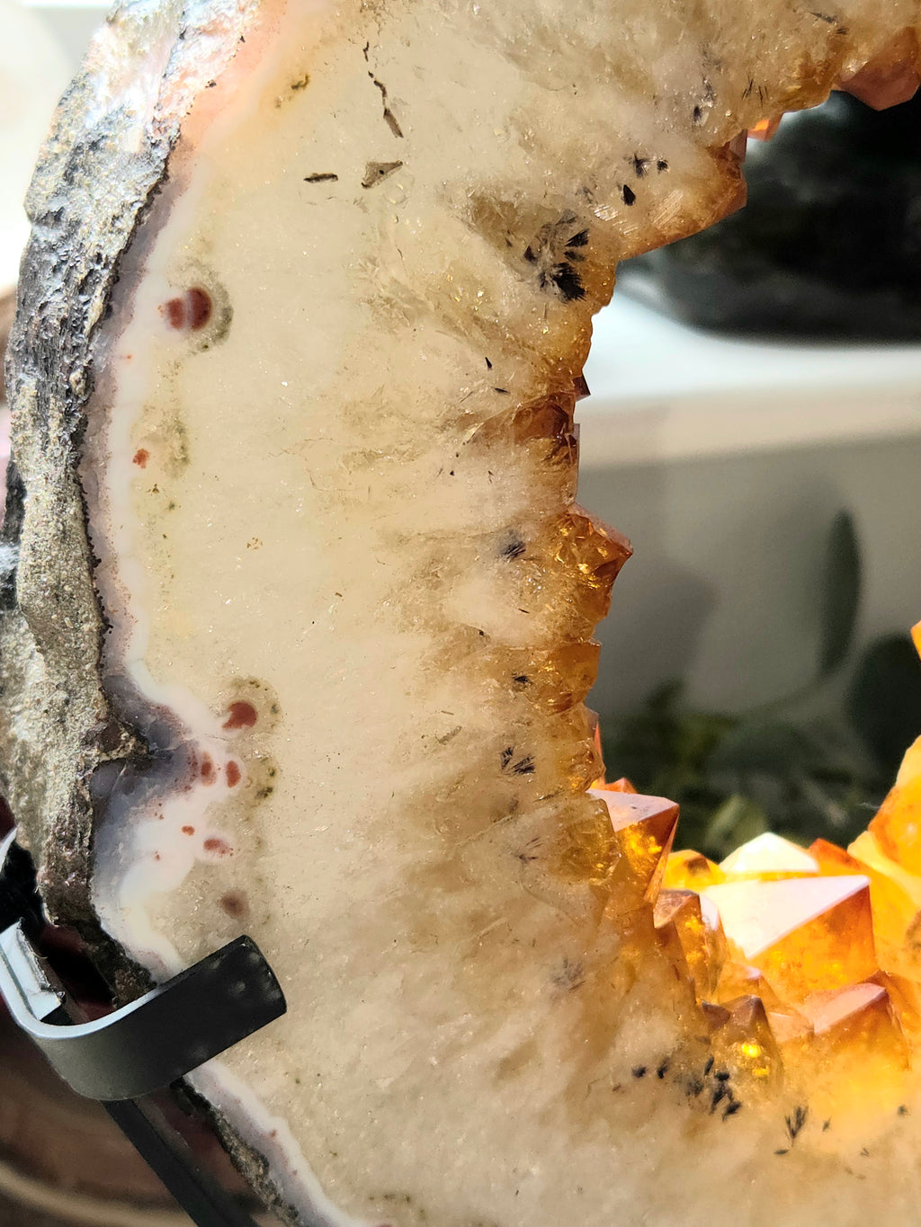 Stunning Citrine crystal portal