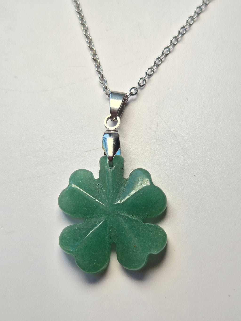Green Aventurine crystal handmade necklace