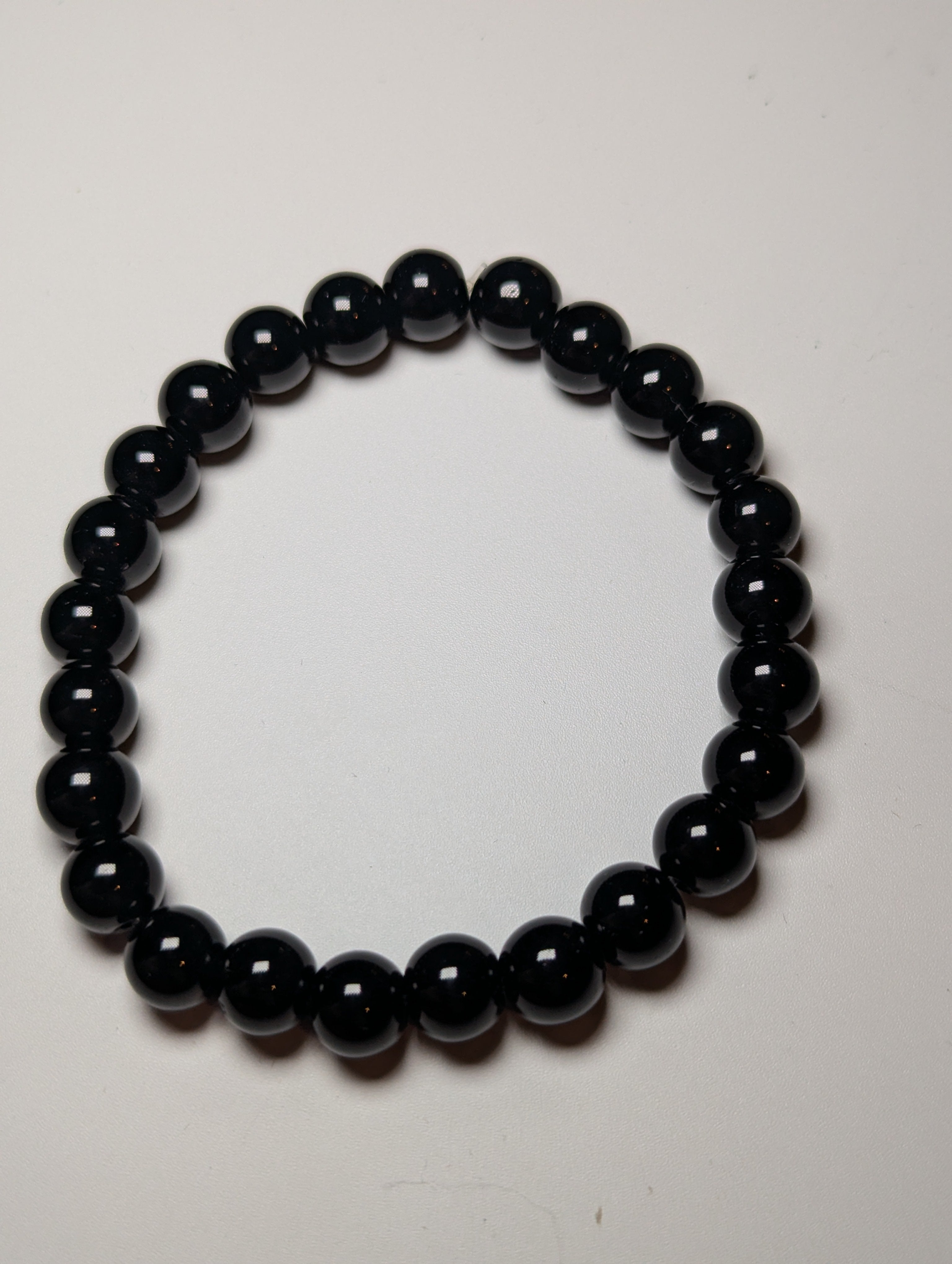 Obsidian crystal handmade bracelet